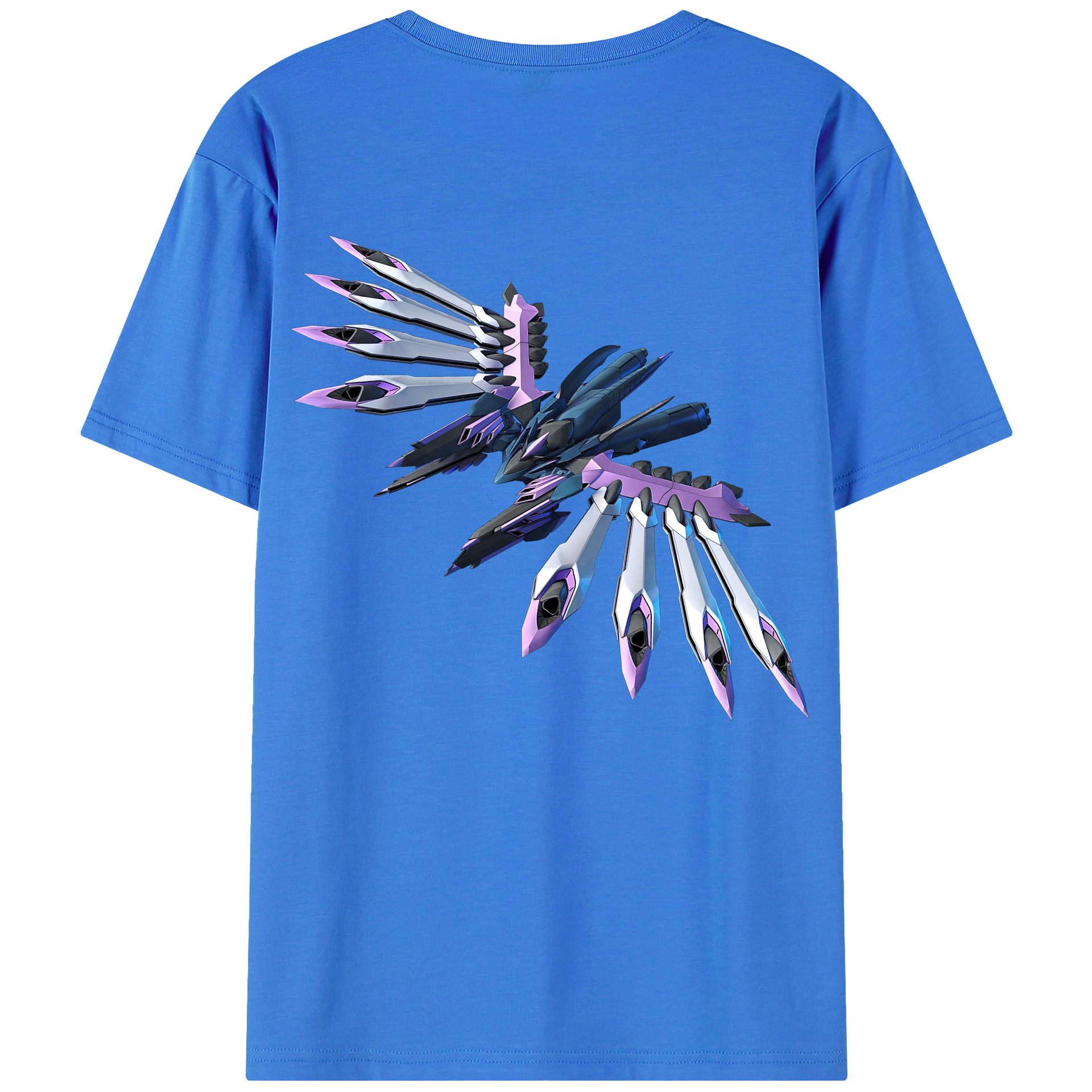 （画像用） 機動戦士ガンダム Mobile Suit Gundam 綿100％半袖Tシャツ（背面プリント）