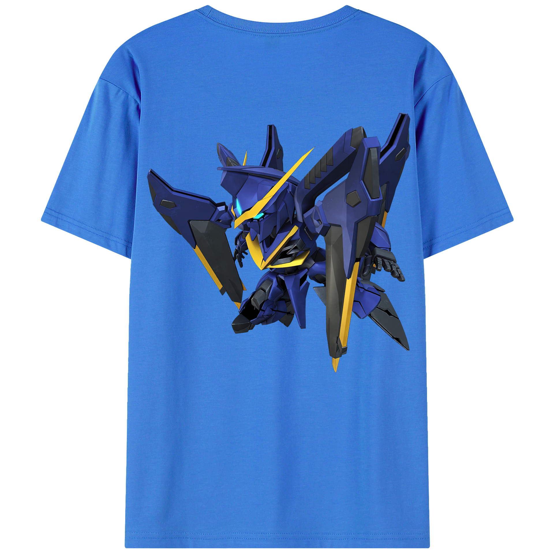 （画像用） 機動戦士ガンダム Mobile Suit Gundam 綿100％半袖Tシャツ（背面プリント）