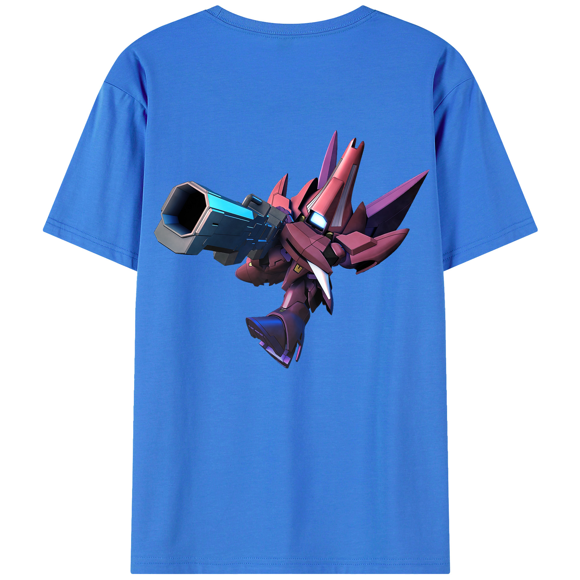 （画像用） 機動戦士ガンダム Mobile Suit Gundam 綿100％半袖Tシャツ（背面プリント）
