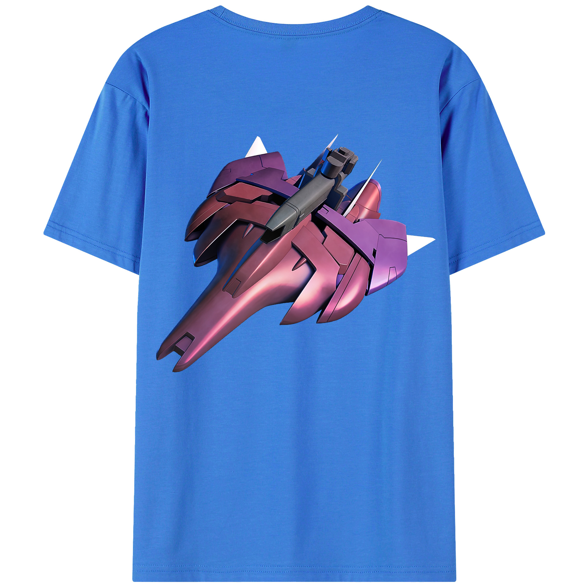 （画像用） 機動戦士ガンダム Mobile Suit Gundam 綿100％半袖Tシャツ（背面プリント）