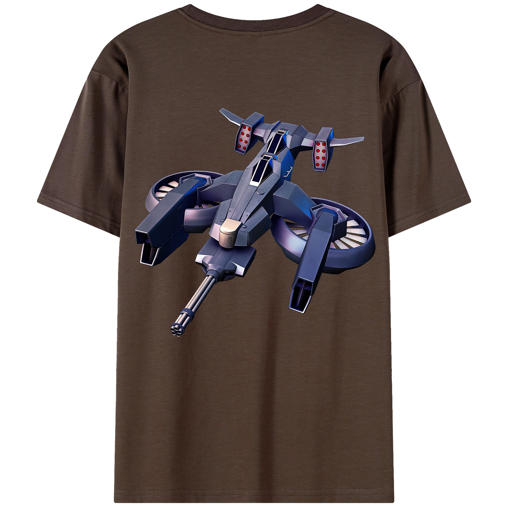 （画像用） 機動戦士ガンダム Mobile Suit Gundam 綿100％半袖Tシャツ（背面プリント）