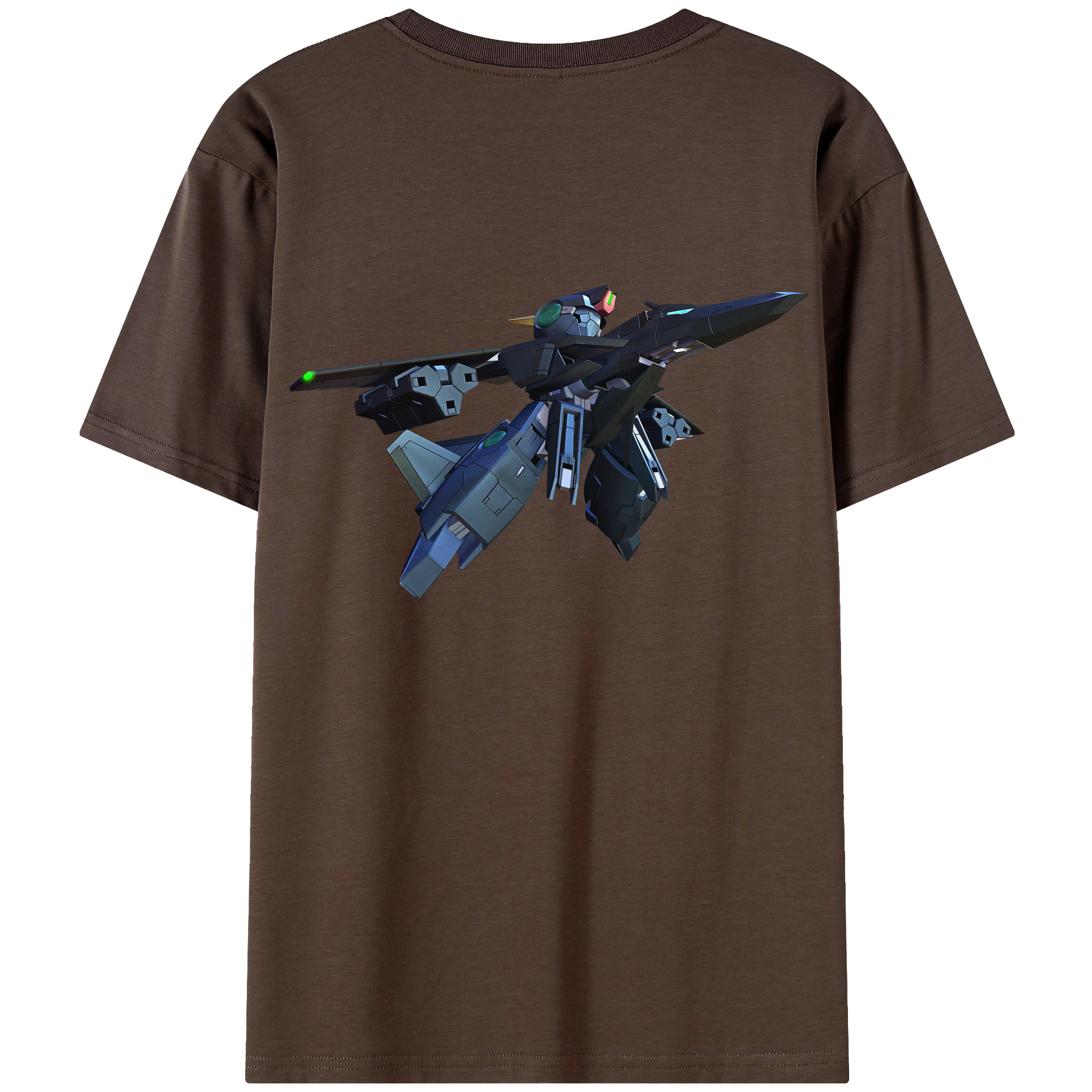 （画像用） 機動戦士ガンダム Mobile Suit Gundam 綿100％半袖Tシャツ（背面プリント）