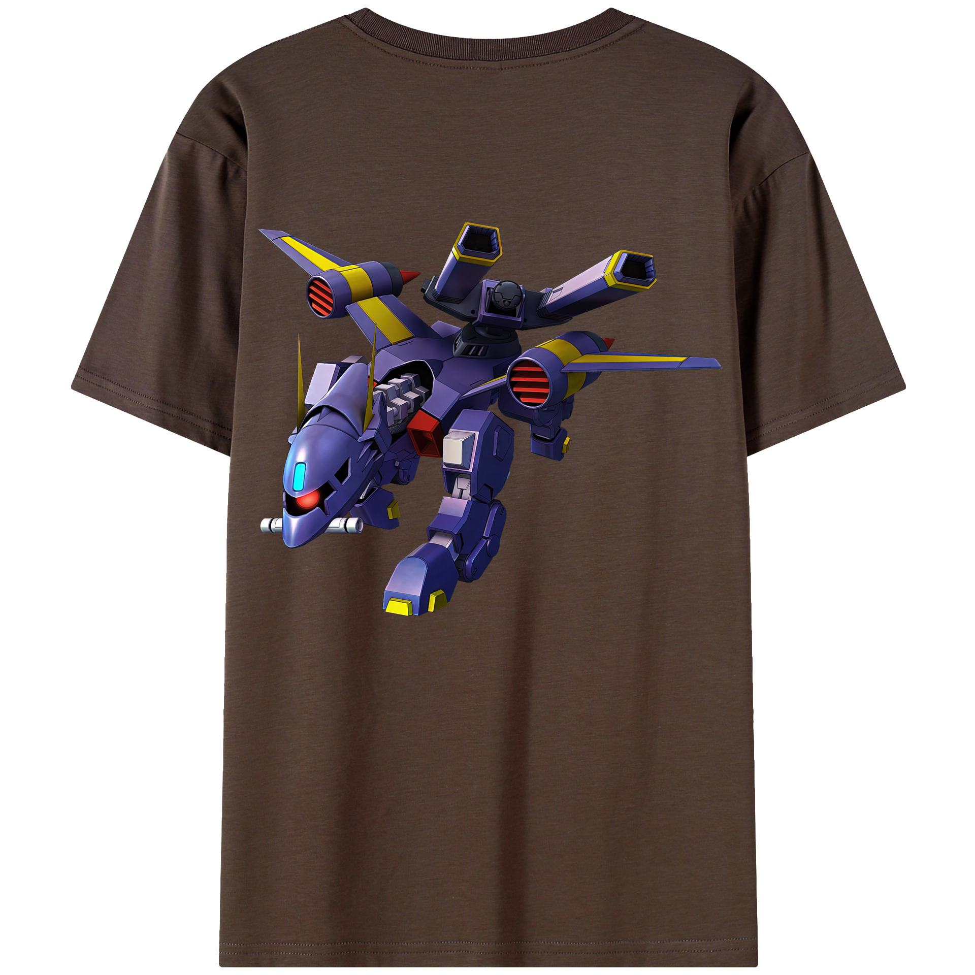 （画像用） 機動戦士ガンダム Mobile Suit Gundam 綿100％半袖Tシャツ（背面プリント）
