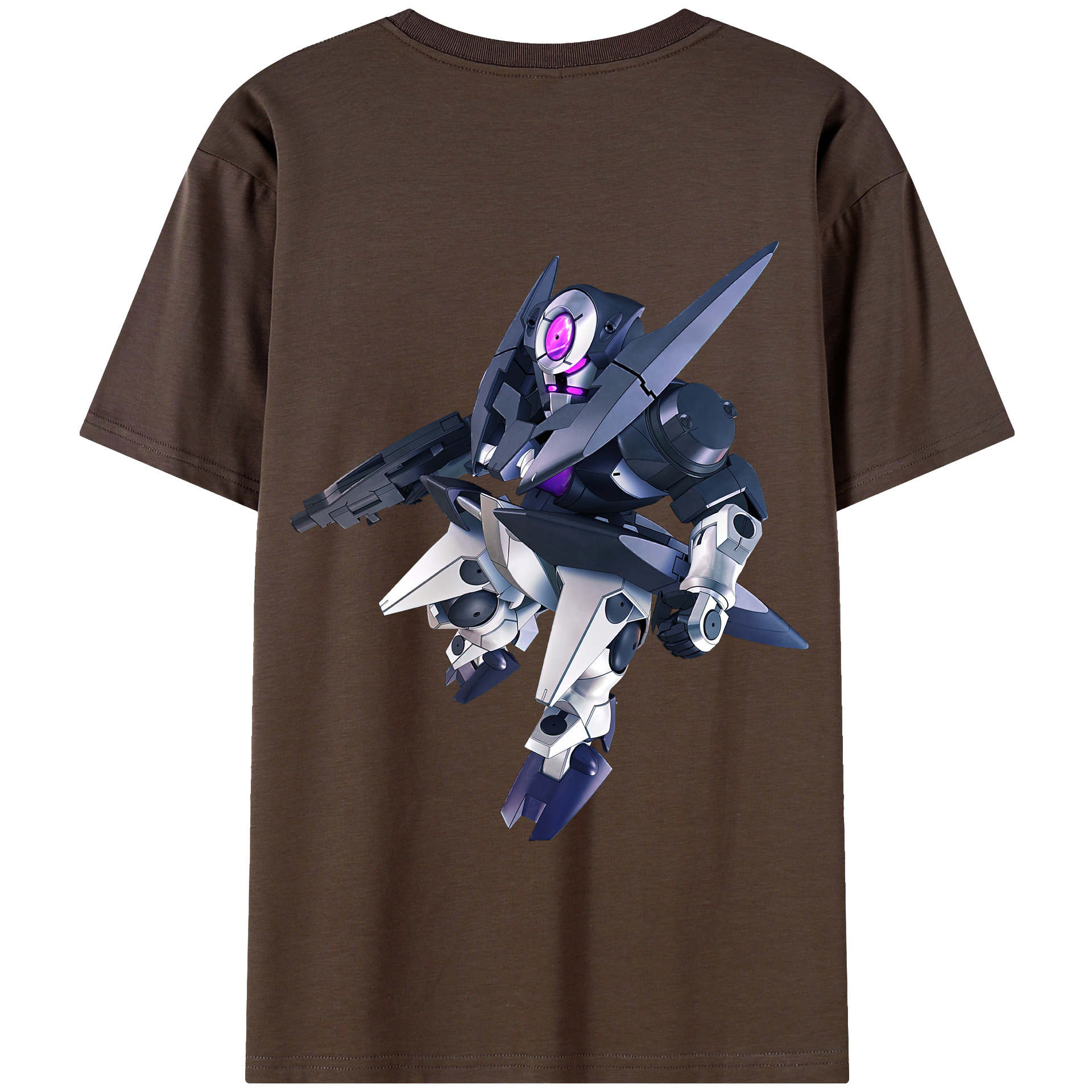 （画像用） 機動戦士ガンダム Mobile Suit Gundam 綿100％半袖Tシャツ（背面プリント）