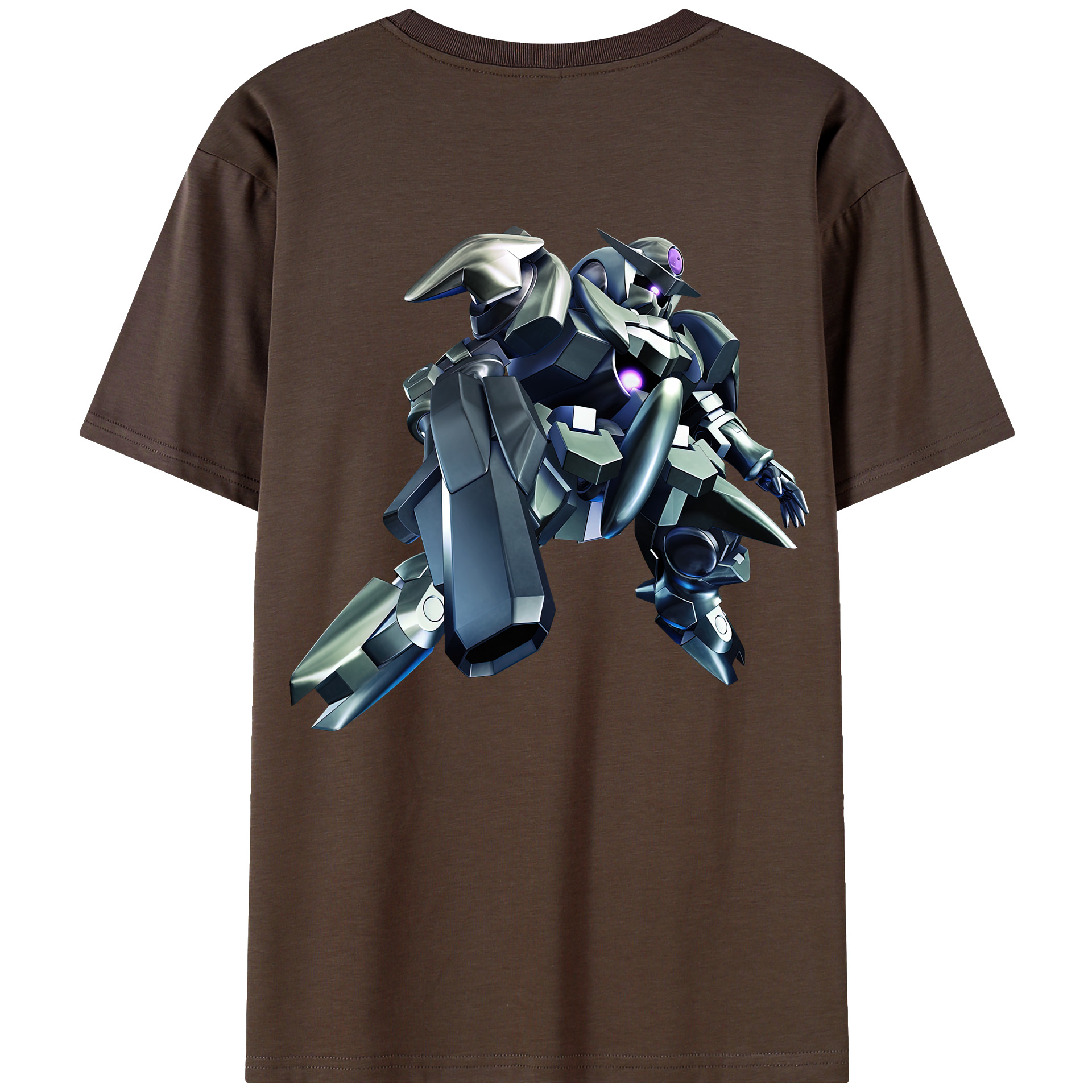 （画像用） 機動戦士ガンダム Mobile Suit Gundam 綿100％半袖Tシャツ（背面プリント）