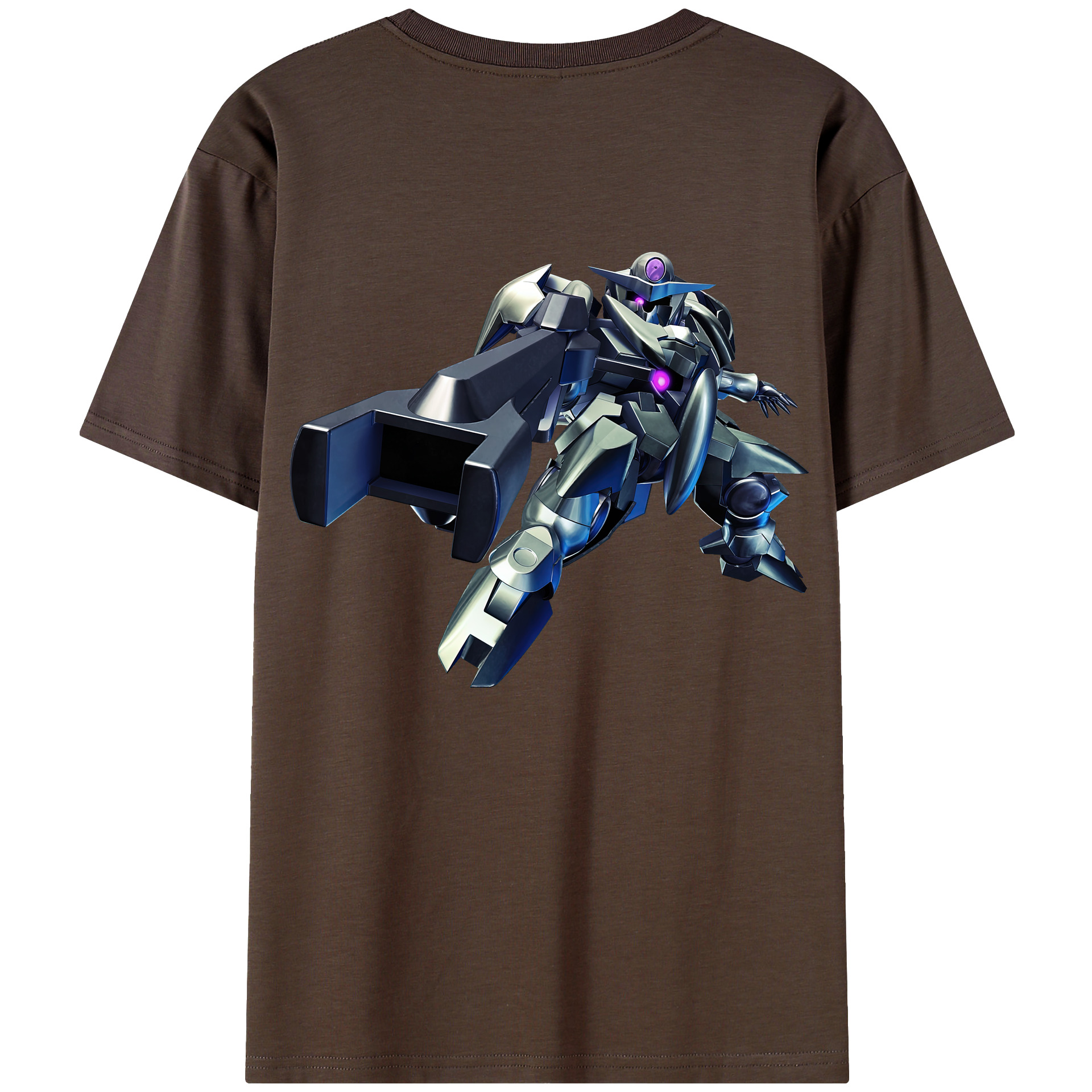 （画像用） 機動戦士ガンダム Mobile Suit Gundam 綿100％半袖Tシャツ（背面プリント）