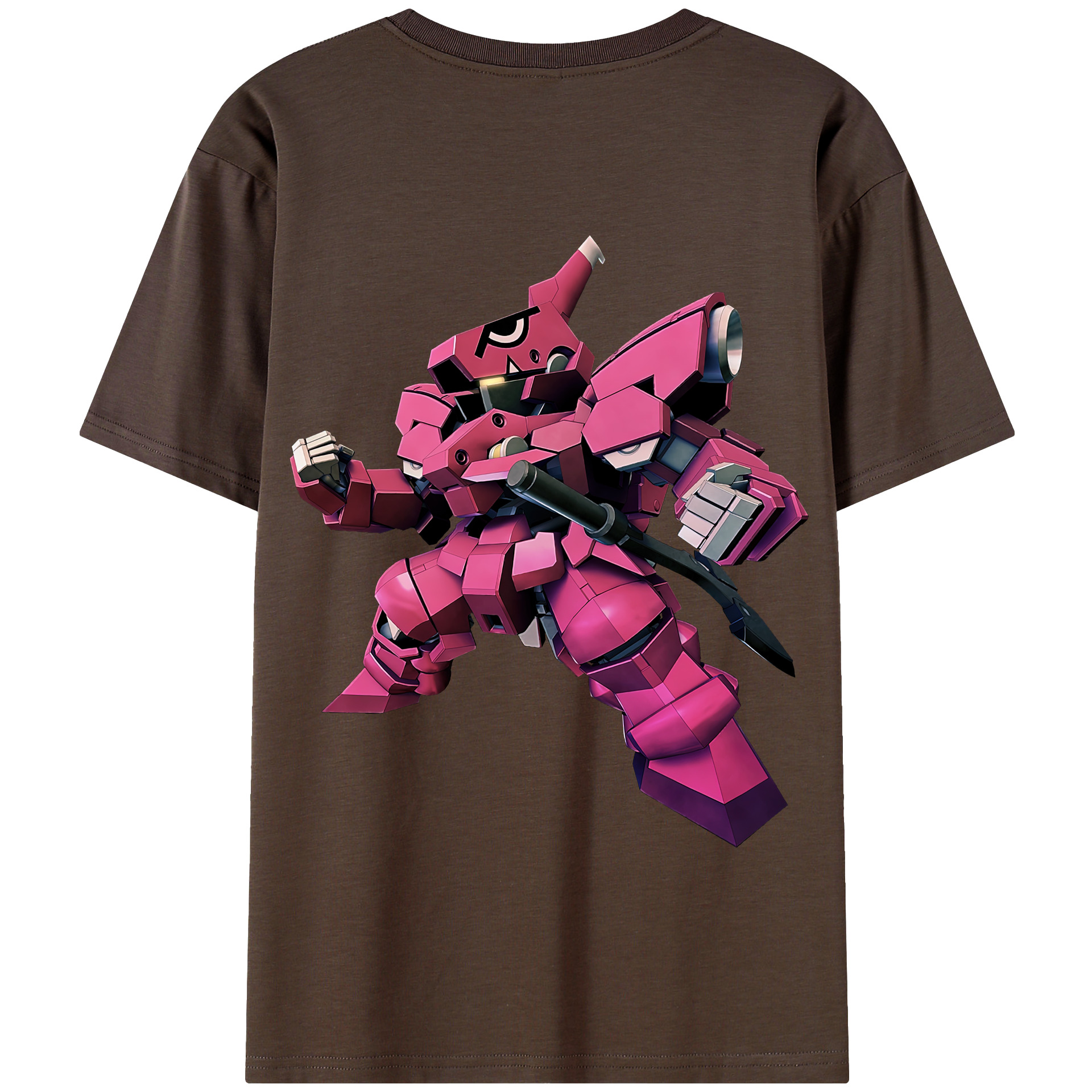 （画像用） 機動戦士ガンダム Mobile Suit Gundam 綿100％半袖Tシャツ（背面プリント）