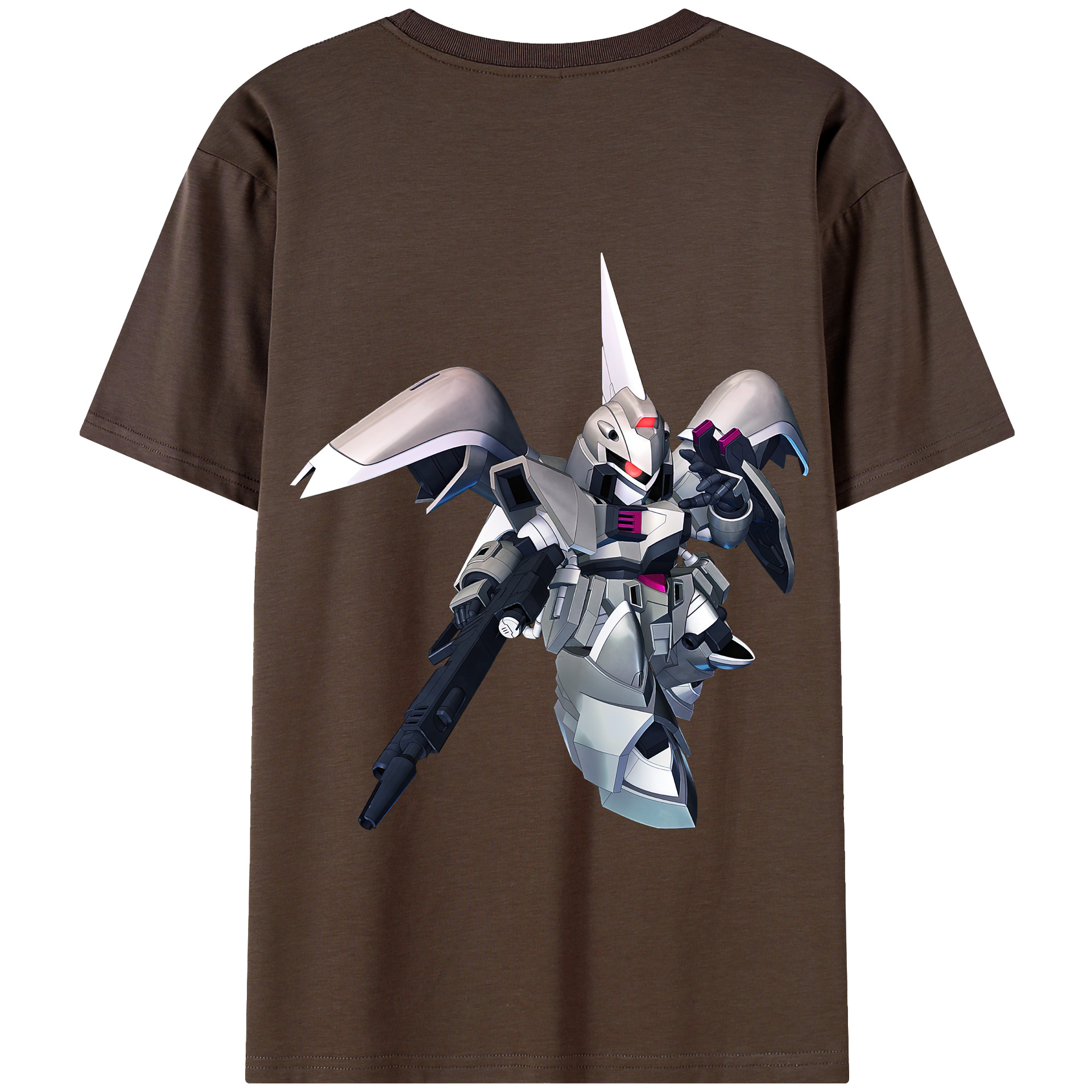 （画像用） 機動戦士ガンダム Mobile Suit Gundam 綿100％半袖Tシャツ（背面プリント）