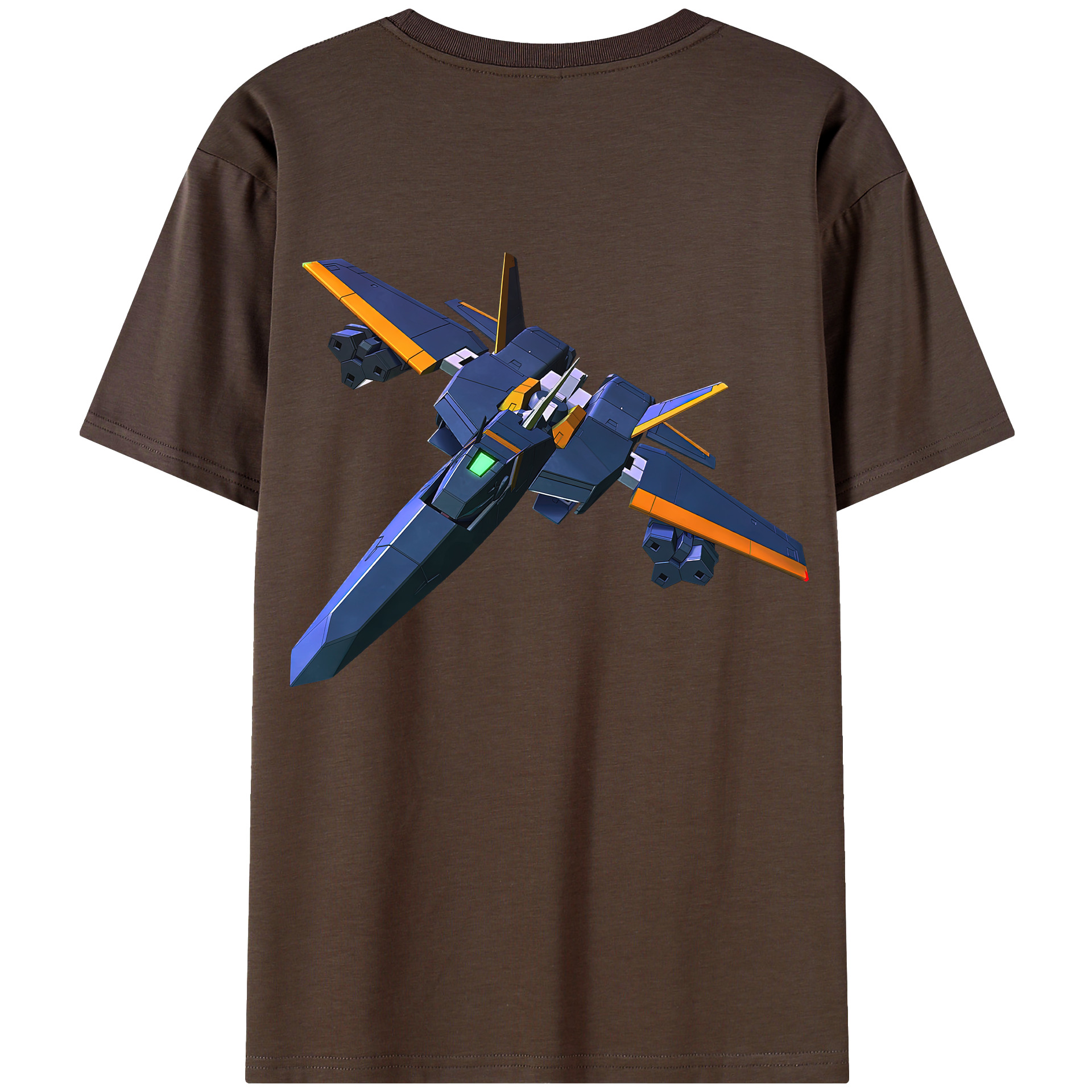 （画像用） 機動戦士ガンダム Mobile Suit Gundam 綿100％半袖Tシャツ（背面プリント）