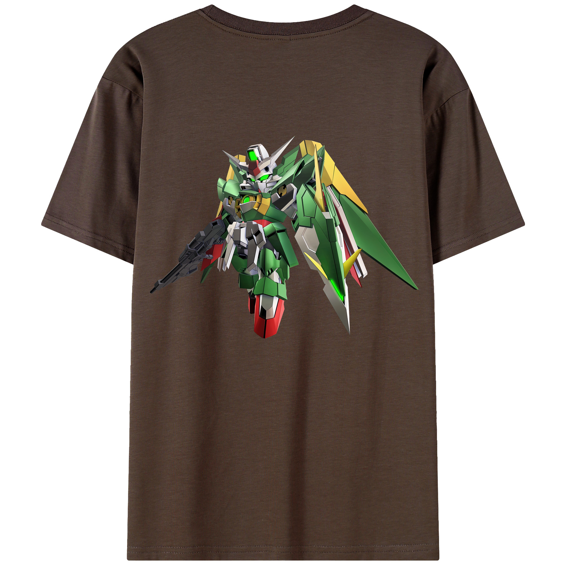 （画像用） 機動戦士ガンダム Mobile Suit Gundam 綿100％半袖Tシャツ（背面プリント）