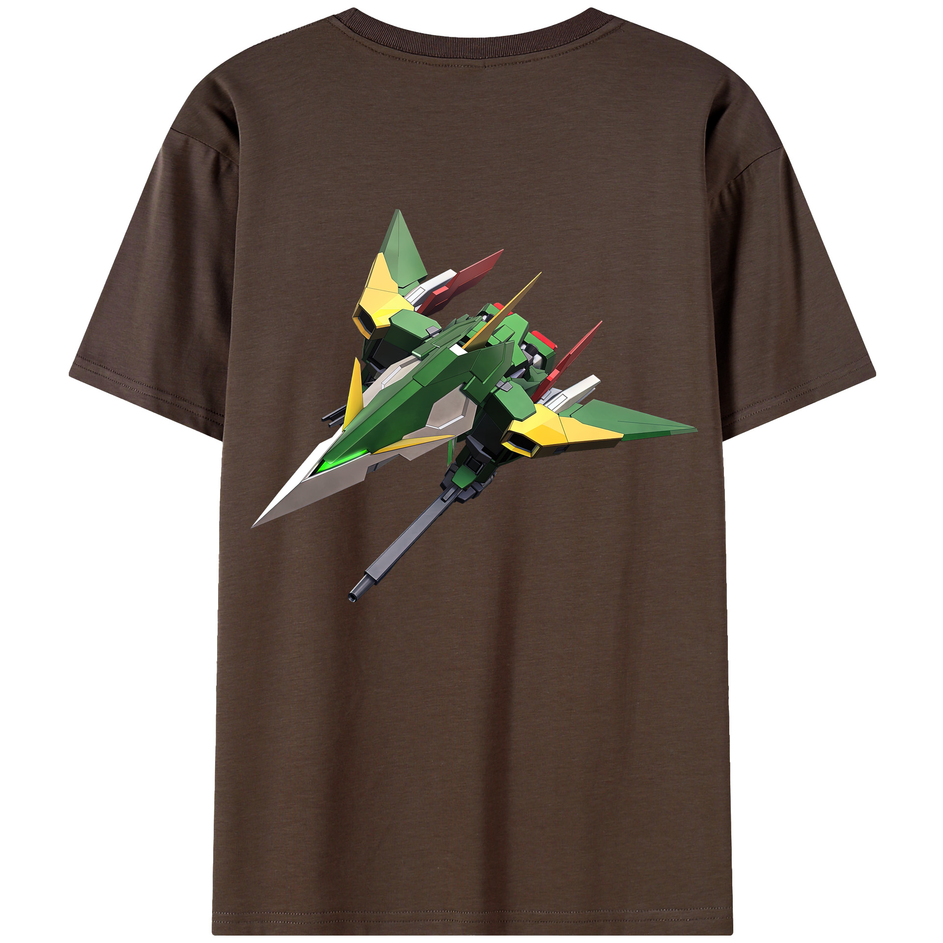 （画像用） 機動戦士ガンダム Mobile Suit Gundam 綿100％半袖Tシャツ（背面プリント）