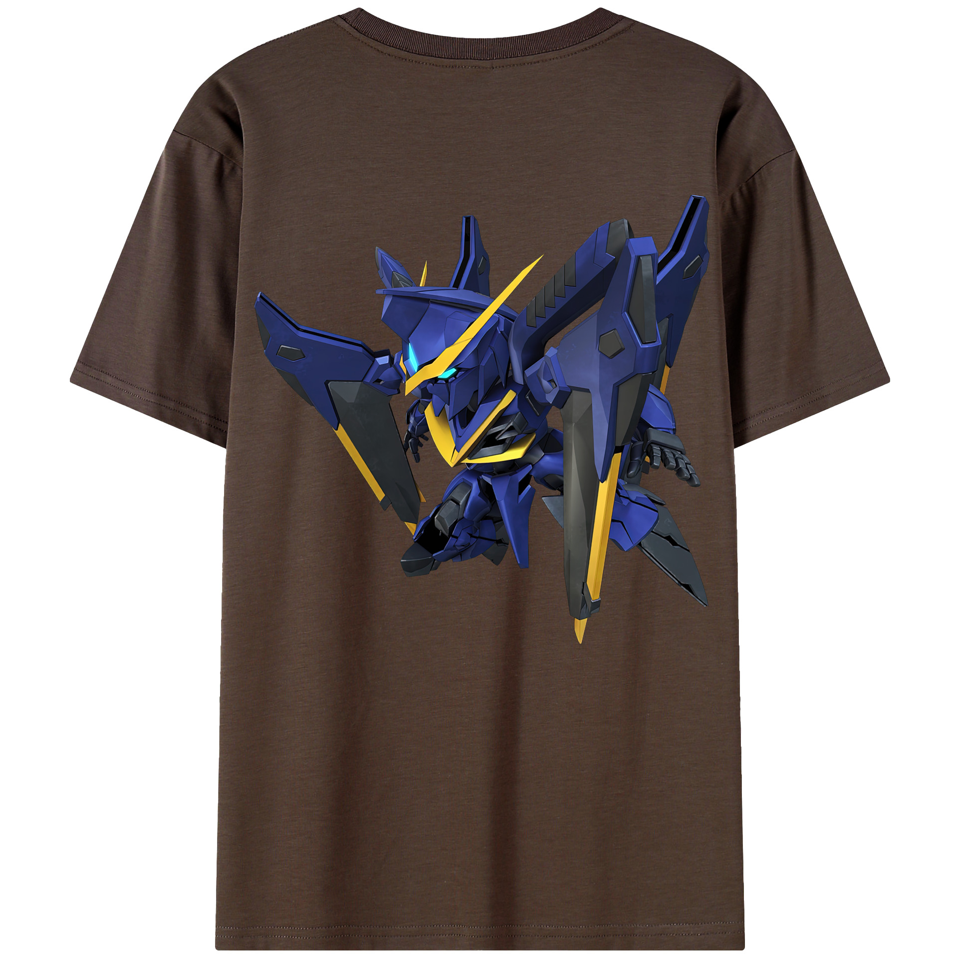 （画像用） 機動戦士ガンダム Mobile Suit Gundam 綿100％半袖Tシャツ（背面プリント）