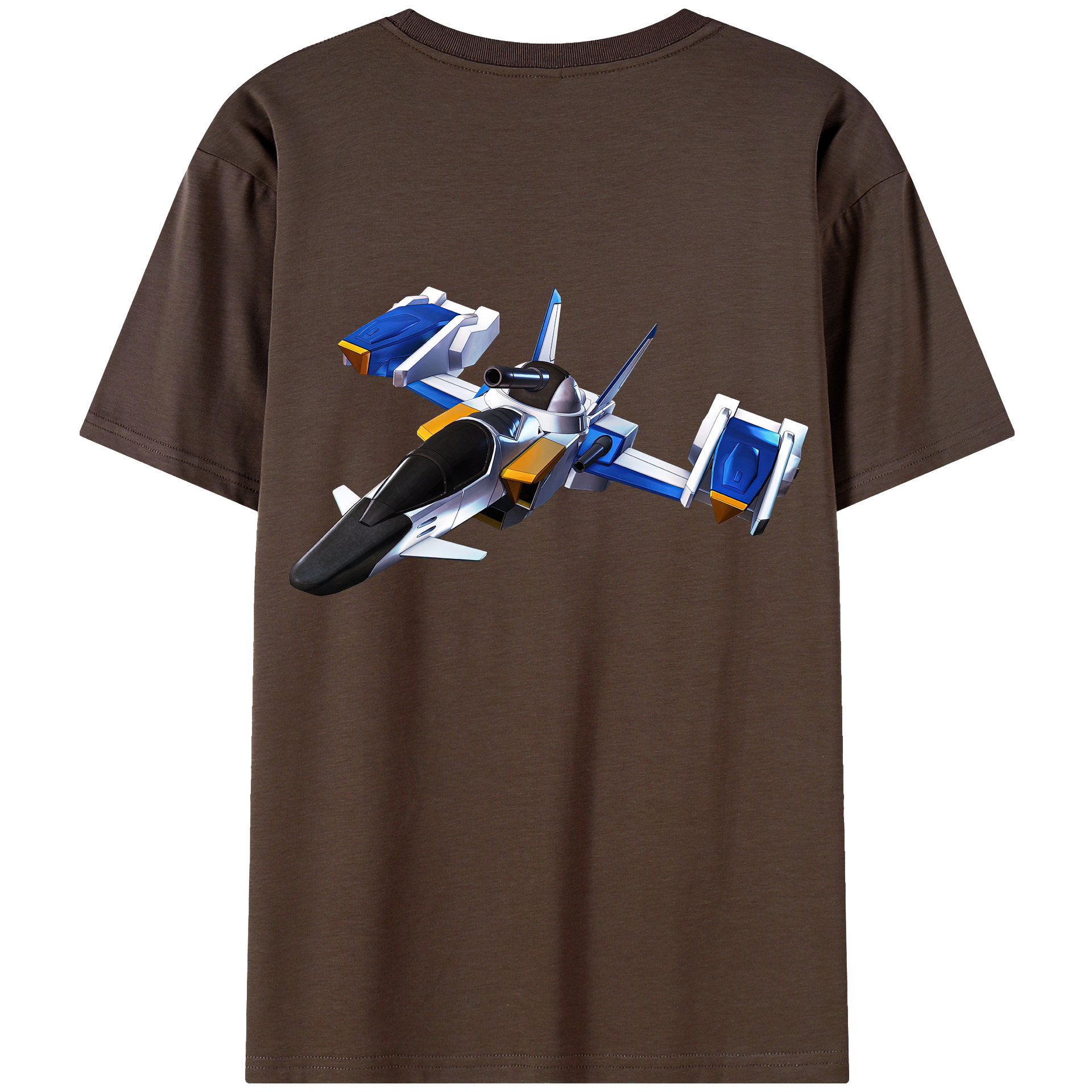（画像用） 機動戦士ガンダム Mobile Suit Gundam 綿100％半袖Tシャツ（背面プリント）