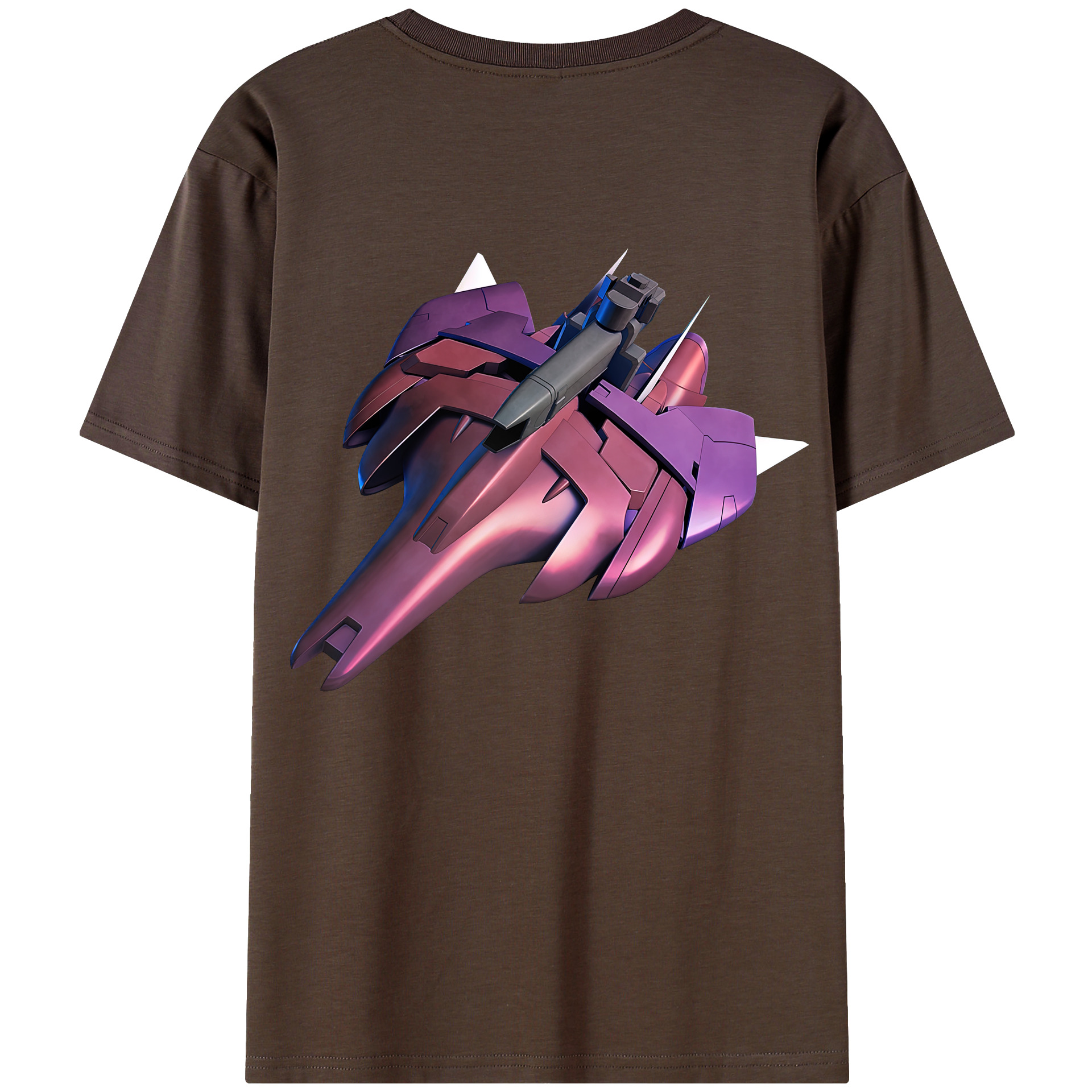 （画像用） 機動戦士ガンダム Mobile Suit Gundam 綿100％半袖Tシャツ（背面プリント）