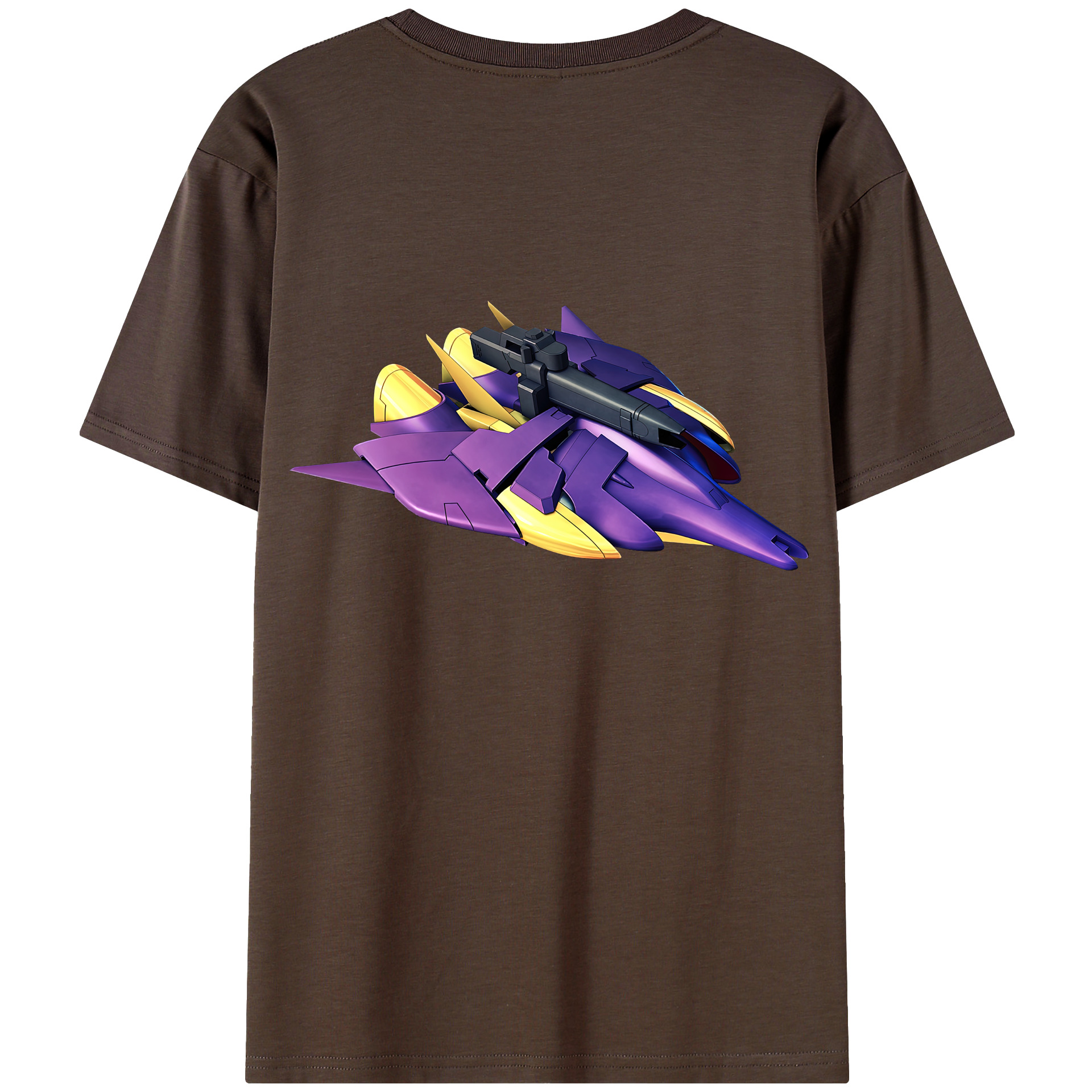 （画像用） 機動戦士ガンダム Mobile Suit Gundam 綿100％半袖Tシャツ（背面プリント）