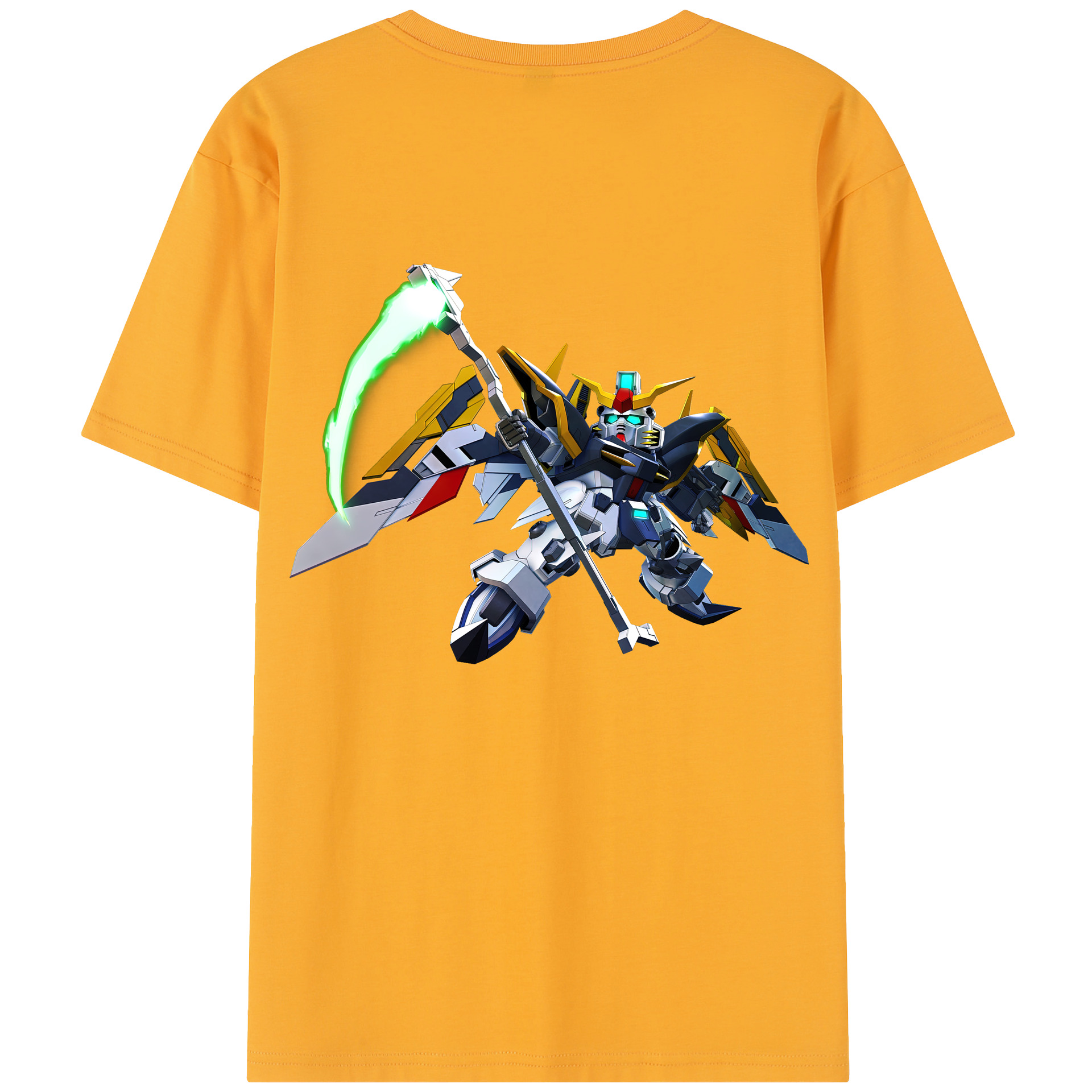 （画像用） 機動戦士ガンダム Mobile Suit Gundam 綿100％半袖Tシャツ（背面プリント）