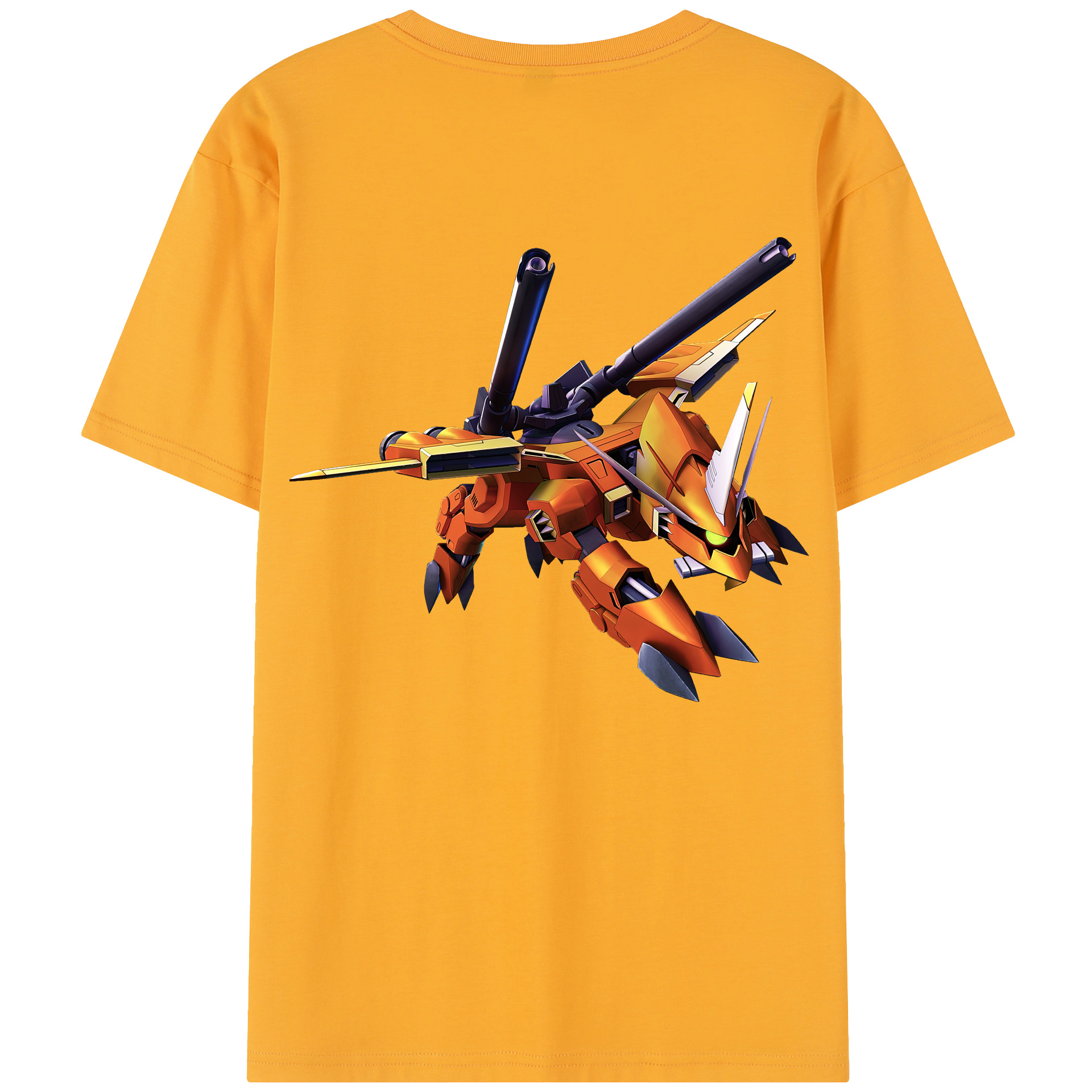 （画像用） 機動戦士ガンダム Mobile Suit Gundam 綿100％半袖Tシャツ（背面プリント）