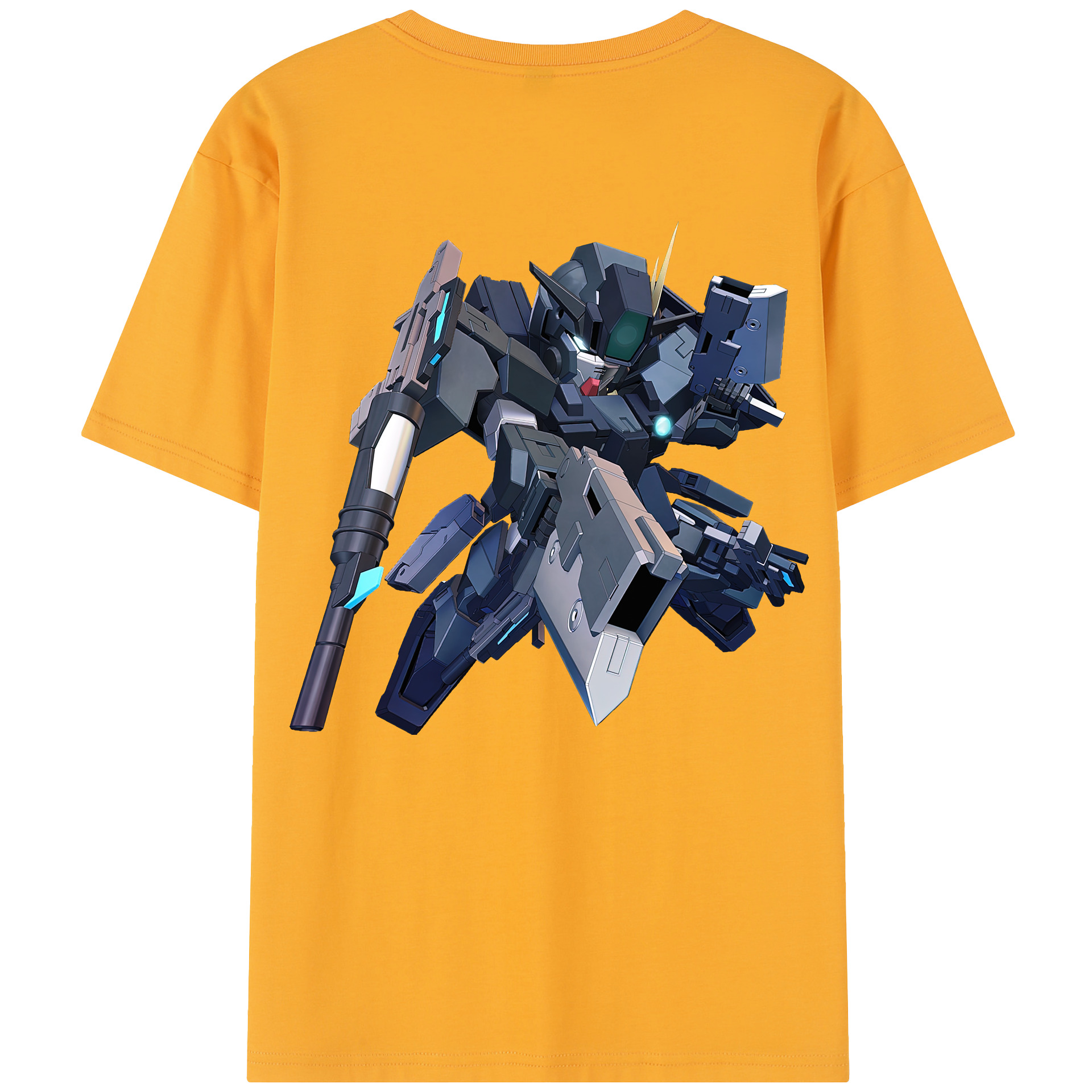 （画像用） 機動戦士ガンダム Mobile Suit Gundam 綿100％半袖Tシャツ（背面プリント）