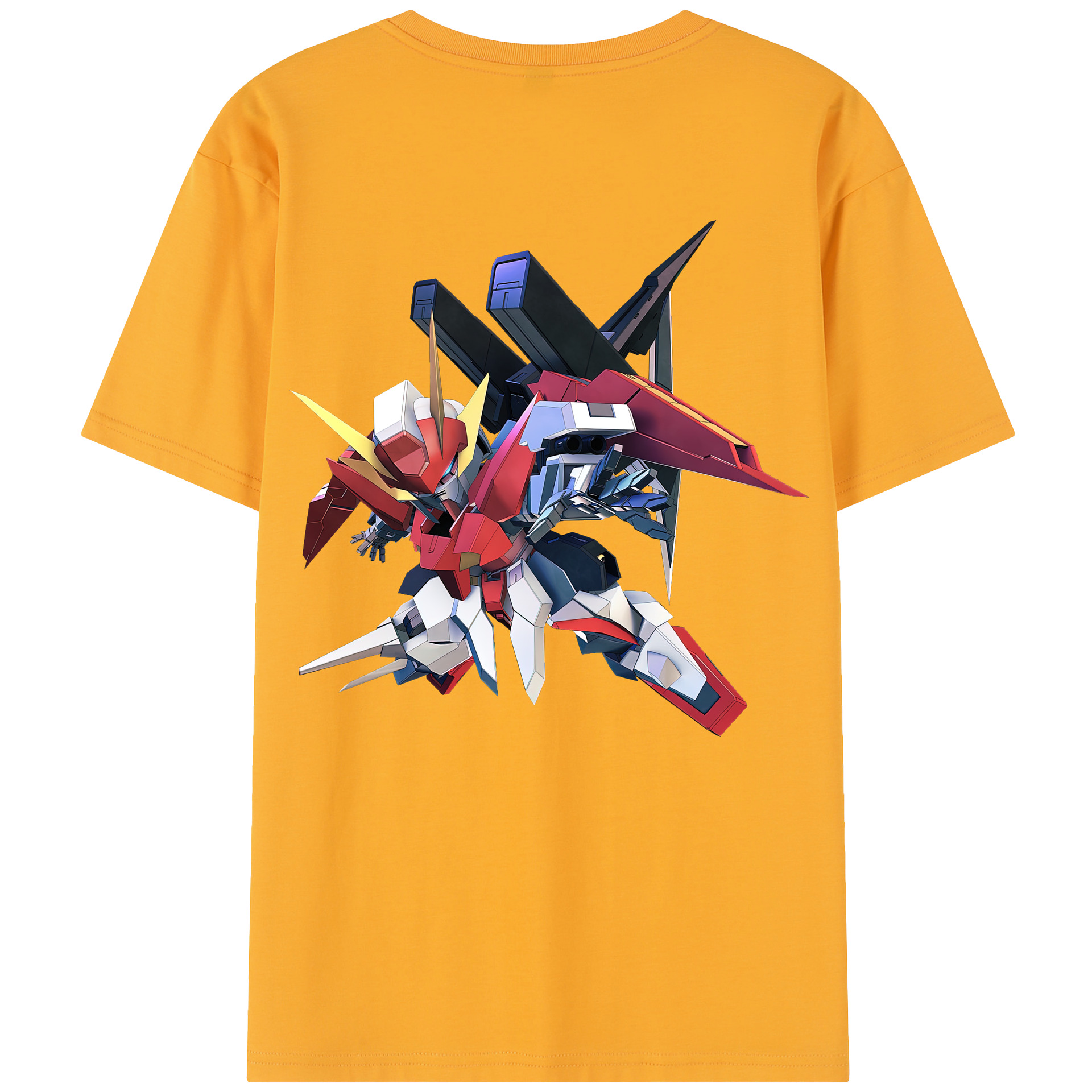 （画像用） 機動戦士ガンダム Mobile Suit Gundam 綿100％半袖Tシャツ（背面プリント）