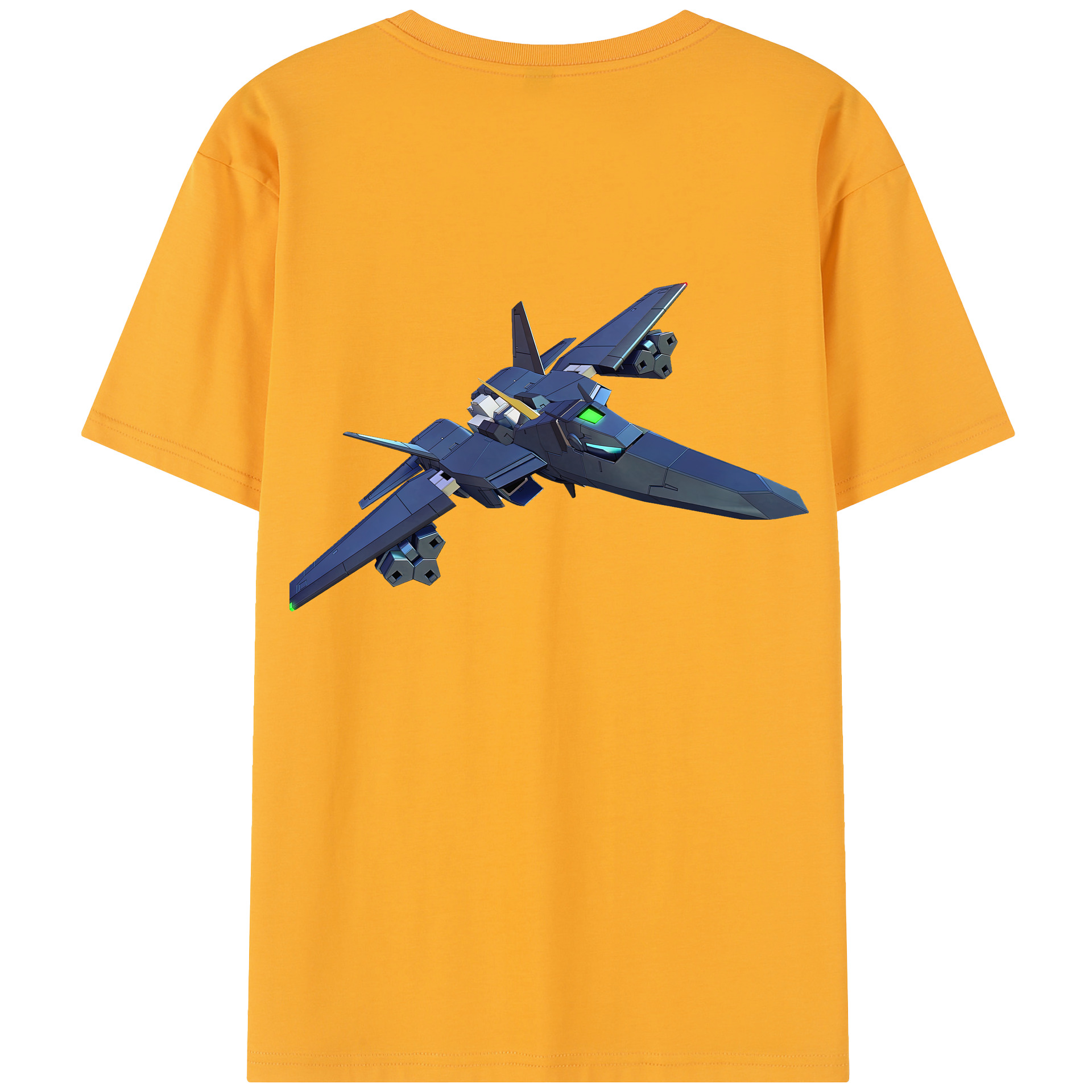 （画像用） 機動戦士ガンダム Mobile Suit Gundam 綿100％半袖Tシャツ（背面プリント）