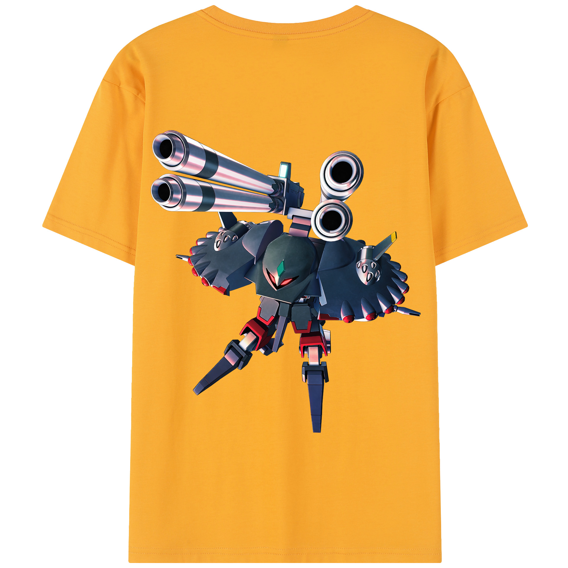 （画像用） 機動戦士ガンダム Mobile Suit Gundam 綿100％半袖Tシャツ（背面プリント）