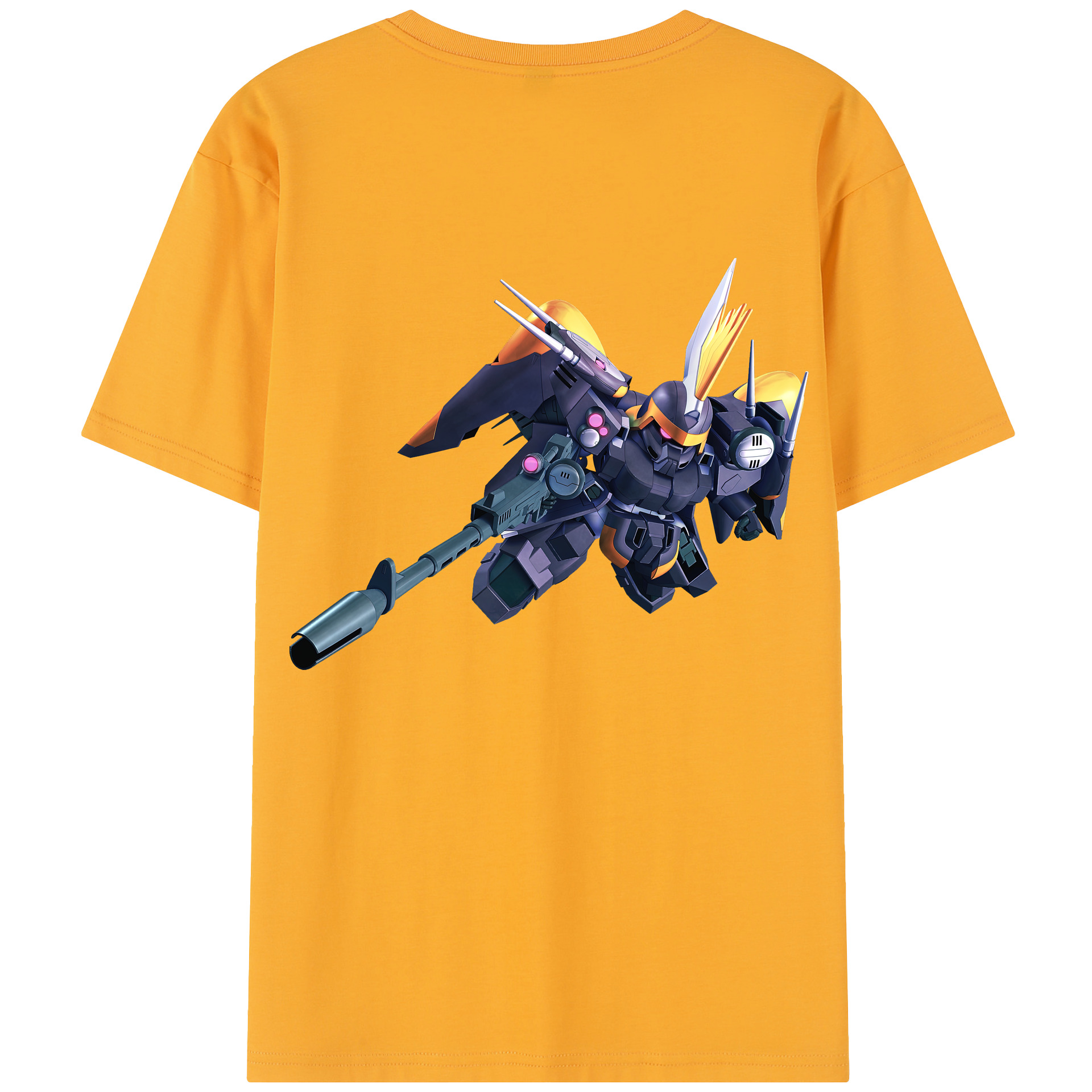 （画像用） 機動戦士ガンダム Mobile Suit Gundam 綿100％半袖Tシャツ（背面プリント）