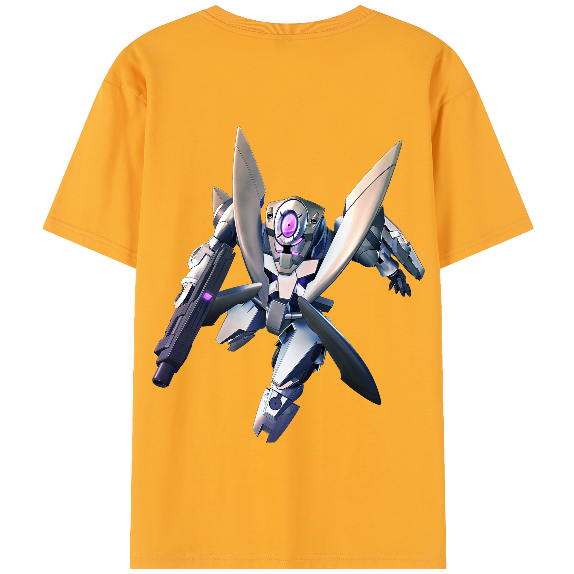 （画像用） 機動戦士ガンダム Mobile Suit Gundam 綿100％半袖Tシャツ（背面プリント）