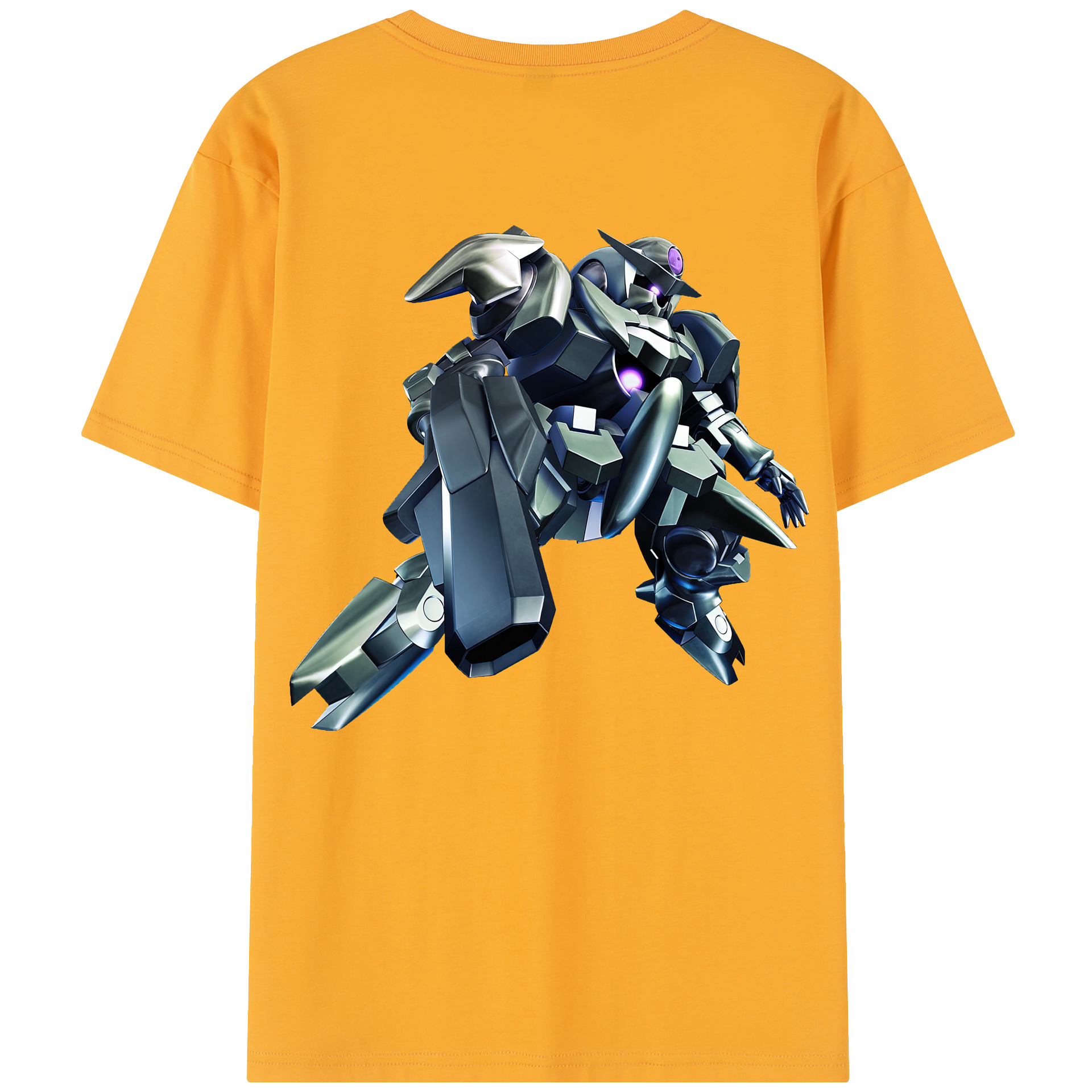 （画像用） 機動戦士ガンダム Mobile Suit Gundam 綿100％半袖Tシャツ（背面プリント）