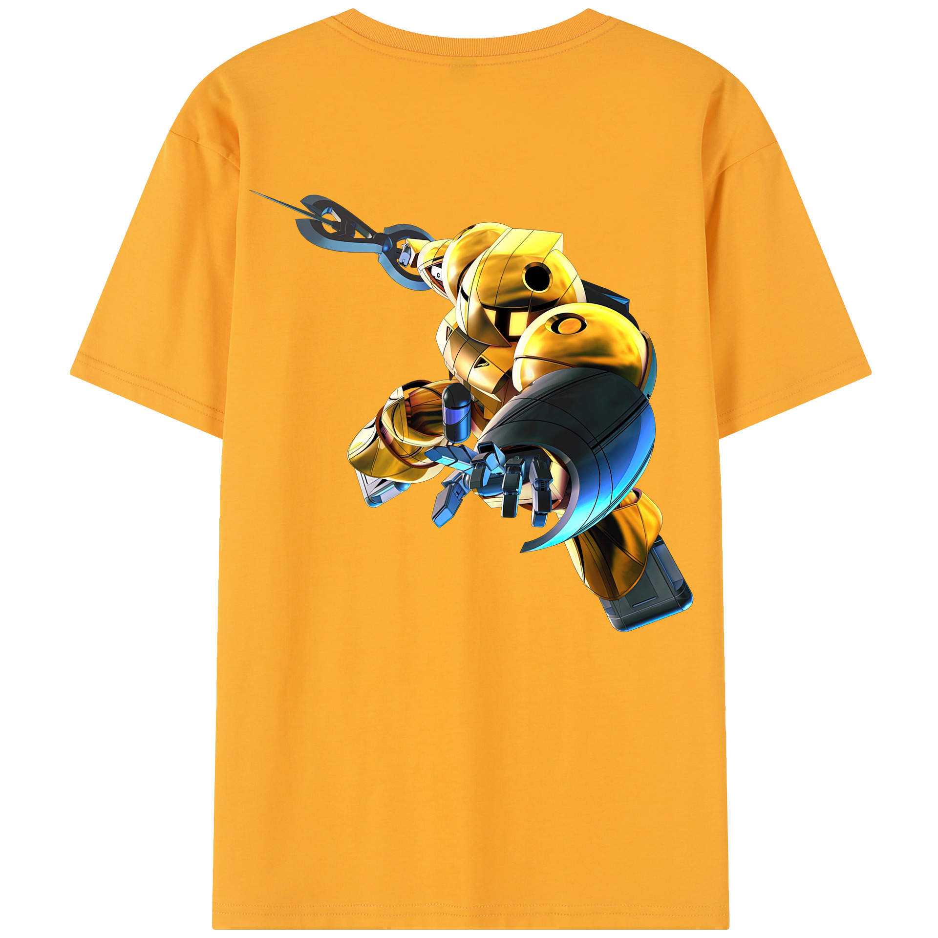 （画像用） 機動戦士ガンダム Mobile Suit Gundam 綿100％半袖Tシャツ（背面プリント）