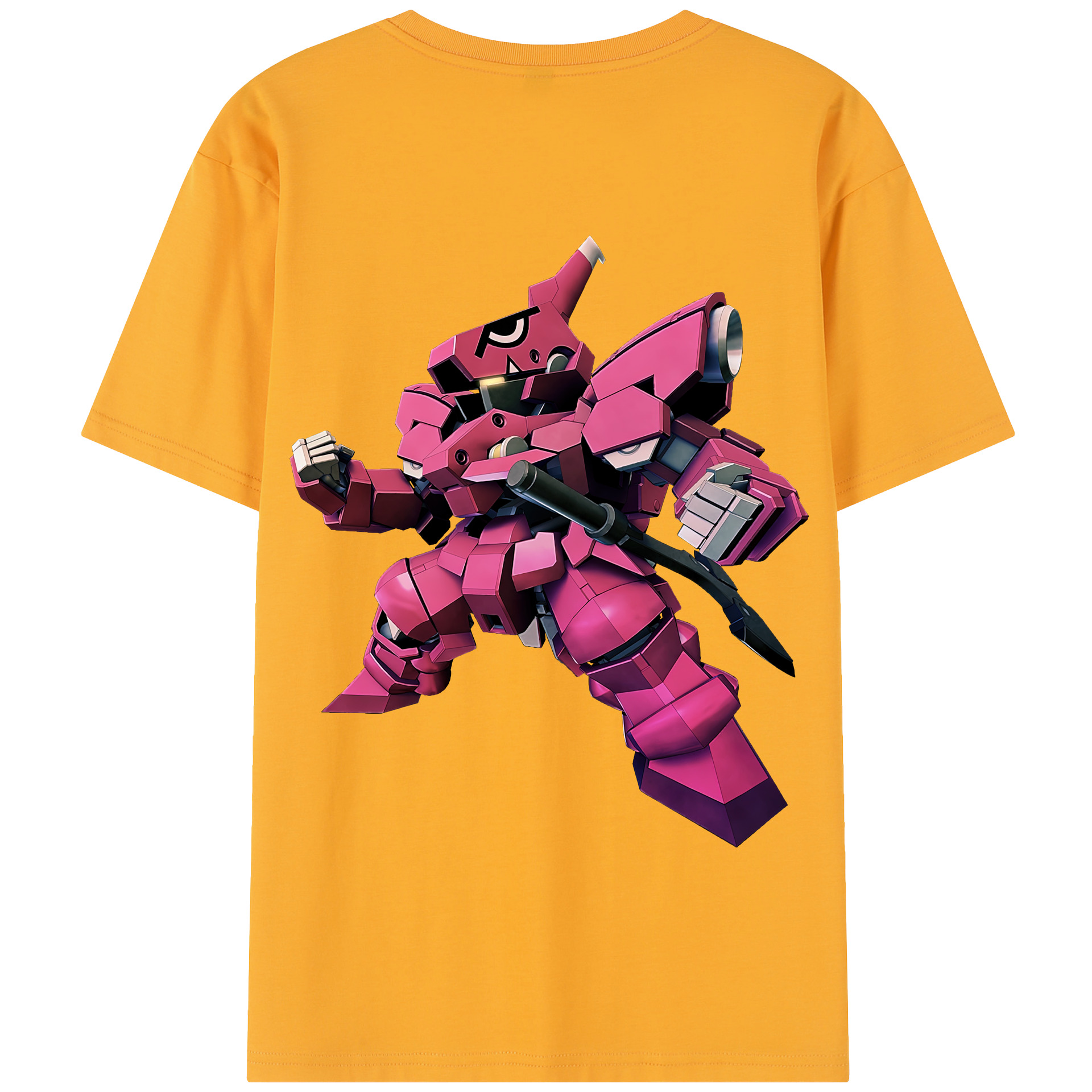 （画像用） 機動戦士ガンダム Mobile Suit Gundam 綿100％半袖Tシャツ（背面プリント）