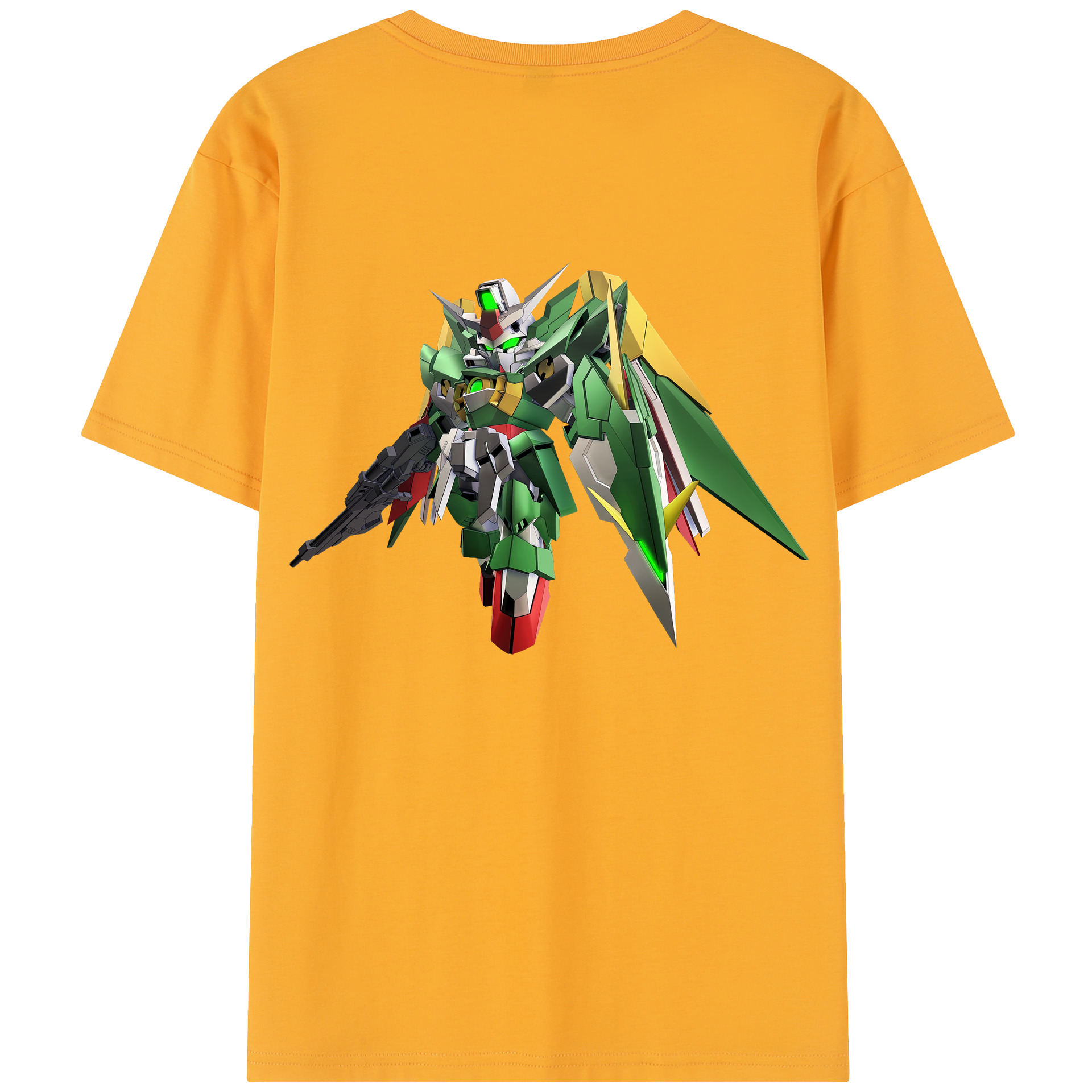 （画像用） 機動戦士ガンダム Mobile Suit Gundam 綿100％半袖Tシャツ（背面プリント）