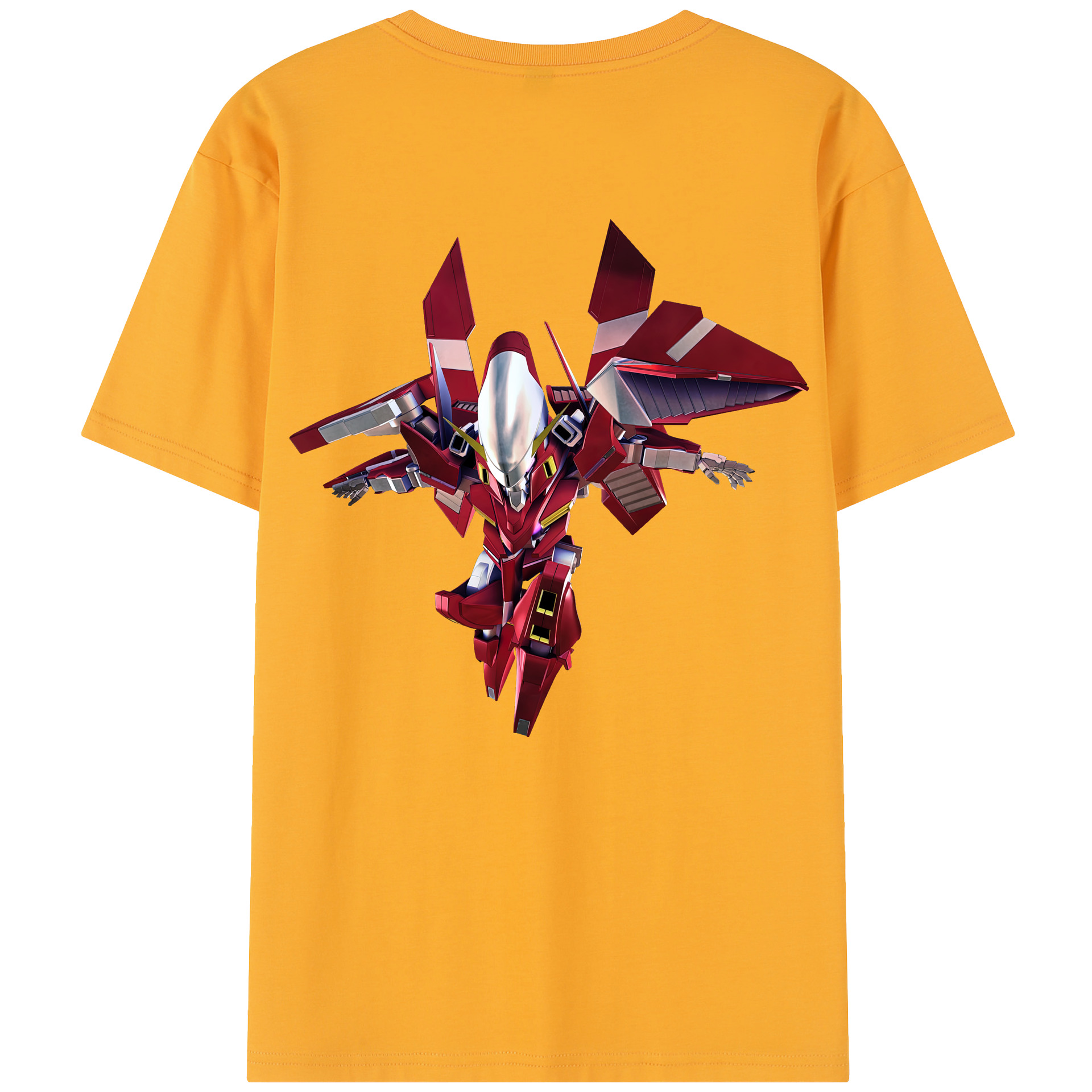 （画像用） 機動戦士ガンダム Mobile Suit Gundam 綿100％半袖Tシャツ（背面プリント）