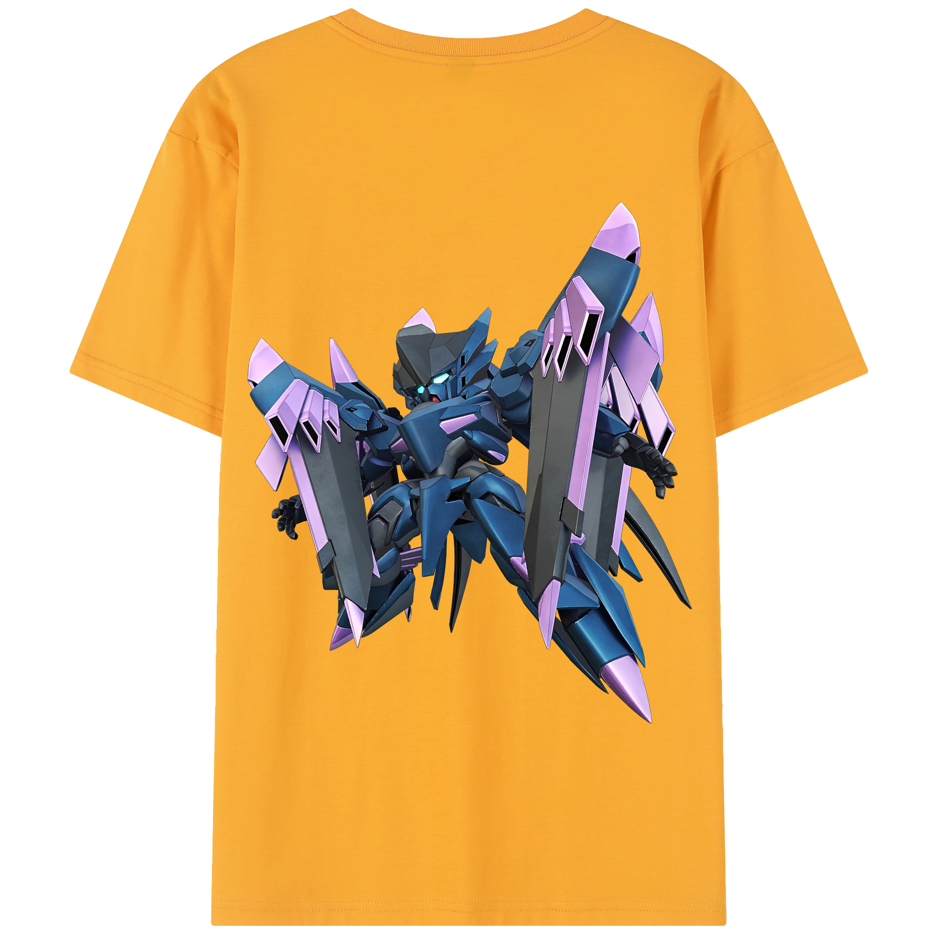（画像用） 機動戦士ガンダム Mobile Suit Gundam 綿100％半袖Tシャツ（背面プリント）