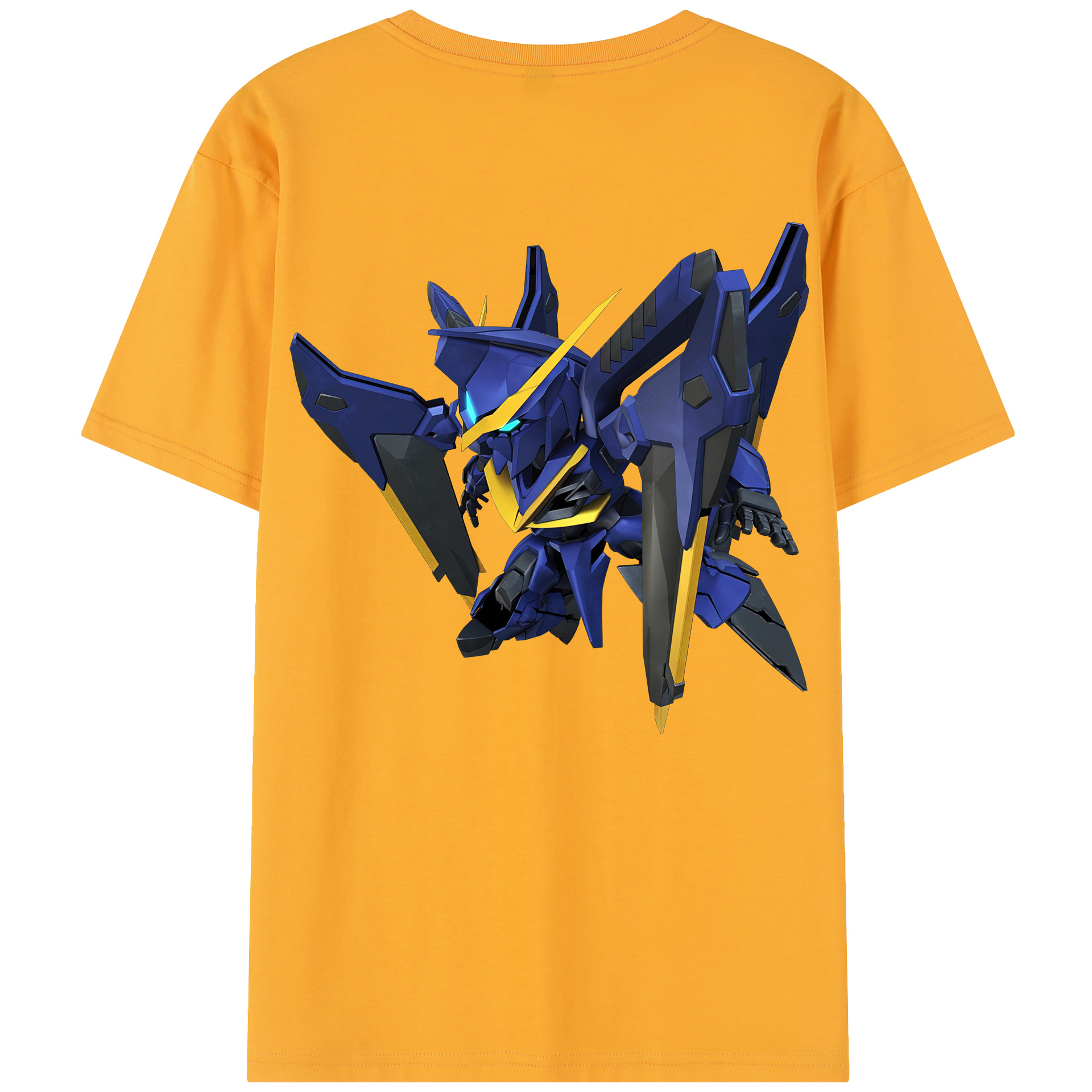 （画像用） 機動戦士ガンダム Mobile Suit Gundam 綿100％半袖Tシャツ（背面プリント）