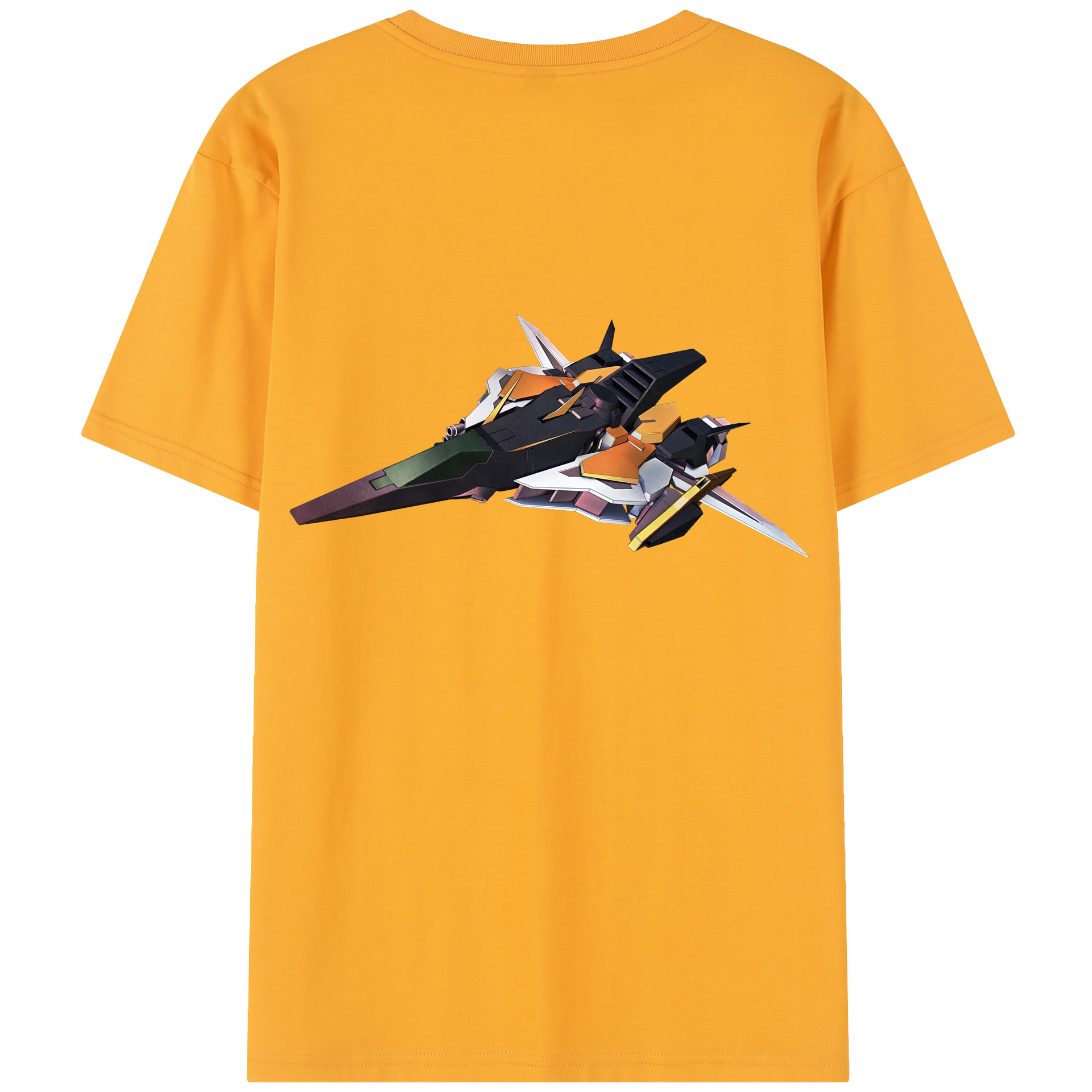 （画像用） 機動戦士ガンダム Mobile Suit Gundam 綿100％半袖Tシャツ（背面プリント）