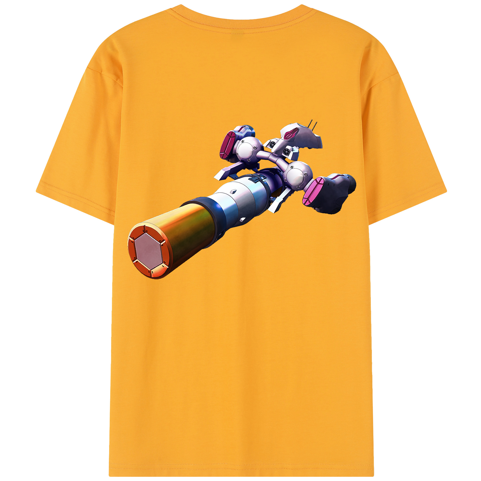 （画像用） 機動戦士ガンダム Mobile Suit Gundam 綿100％半袖Tシャツ（背面プリント）