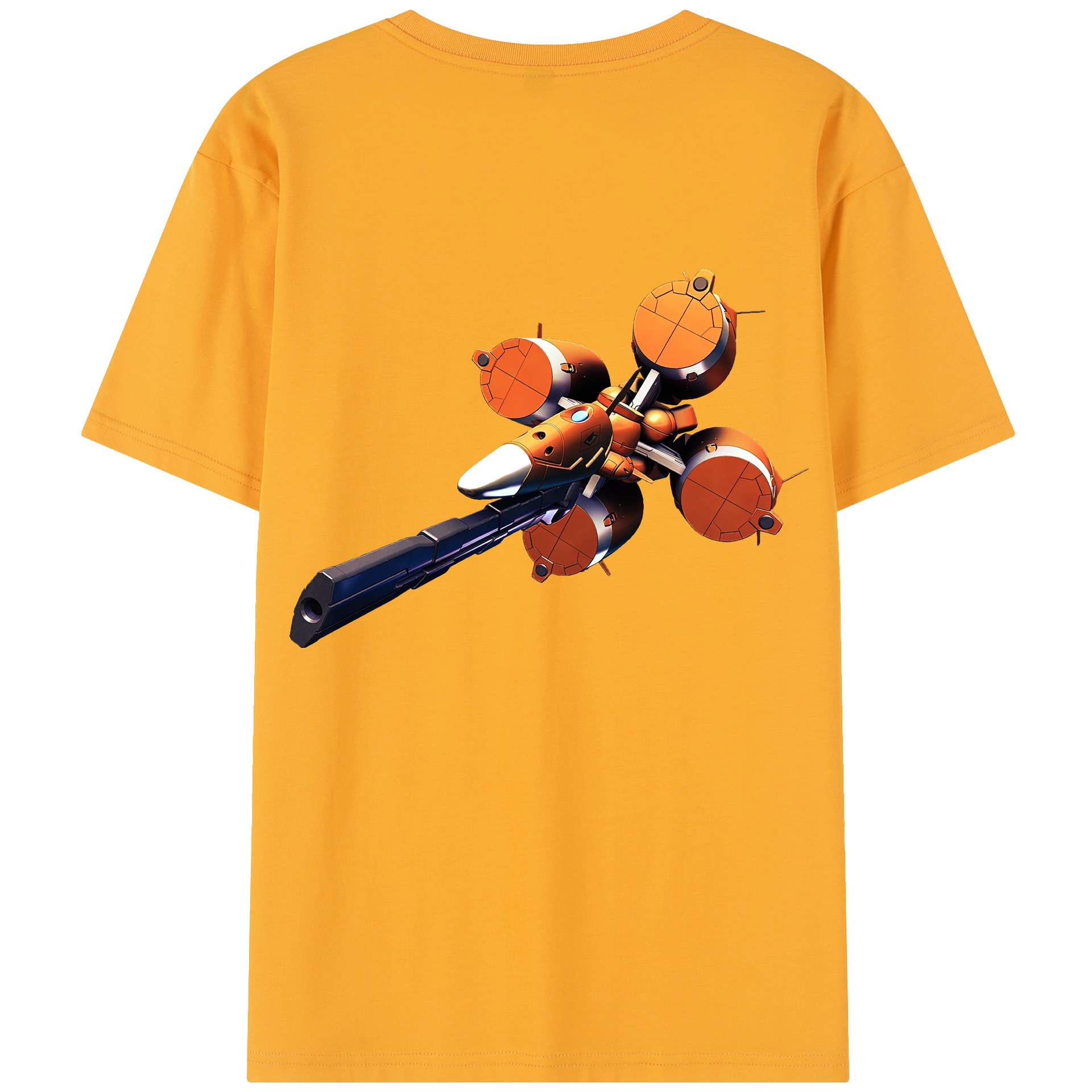 （画像用） 機動戦士ガンダム Mobile Suit Gundam 綿100％半袖Tシャツ（背面プリント）
