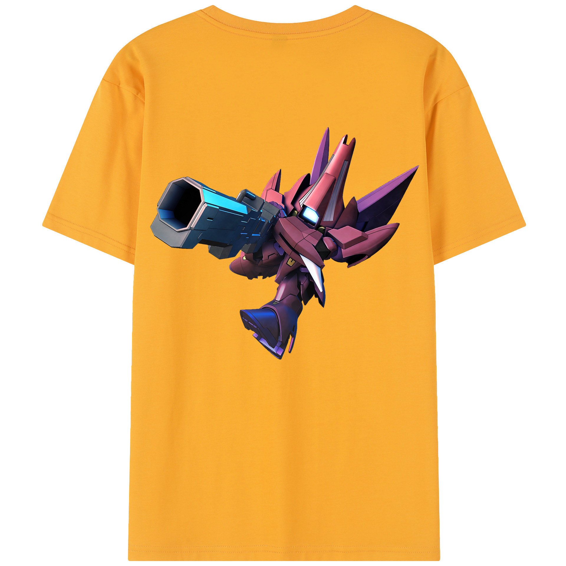 （画像用） 機動戦士ガンダム Mobile Suit Gundam 綿100％半袖Tシャツ（背面プリント）