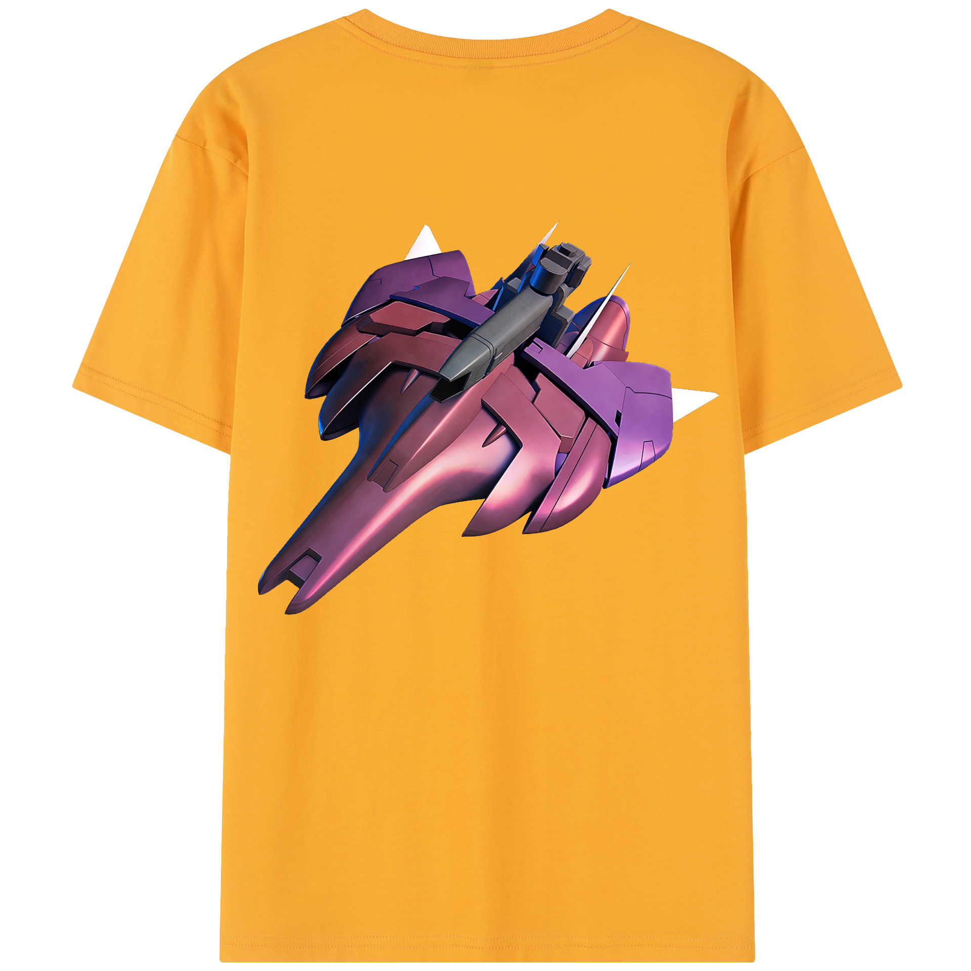 （画像用） 機動戦士ガンダム Mobile Suit Gundam 綿100％半袖Tシャツ（背面プリント）