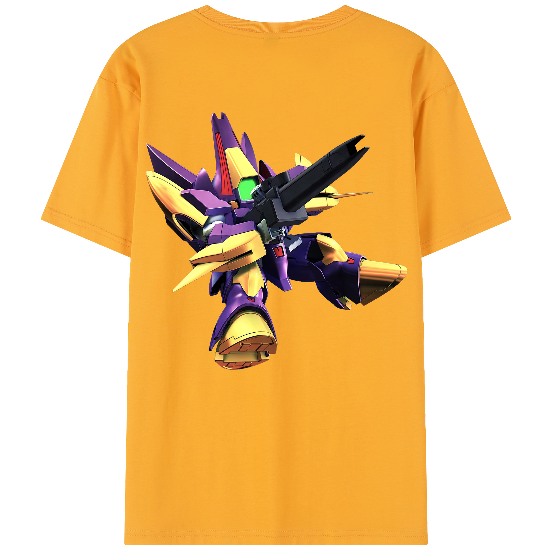 （画像用） 機動戦士ガンダム Mobile Suit Gundam 綿100％半袖Tシャツ（背面プリント）