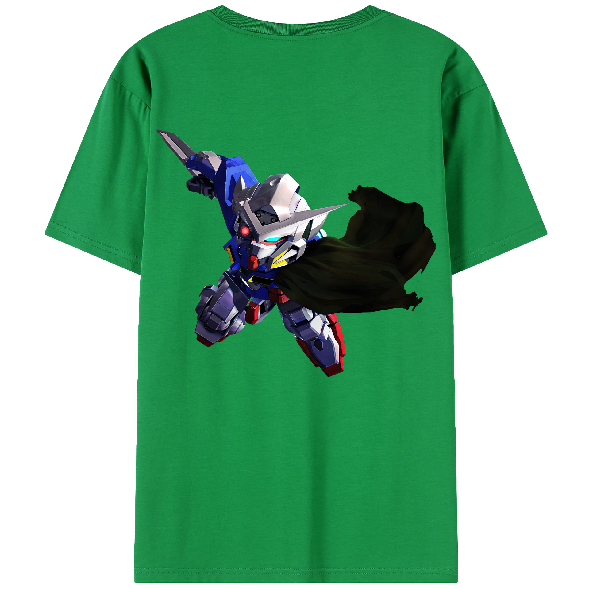 （画像用） 機動戦士ガンダム Mobile Suit Gundam 綿100％半袖Tシャツ（背面プリント）