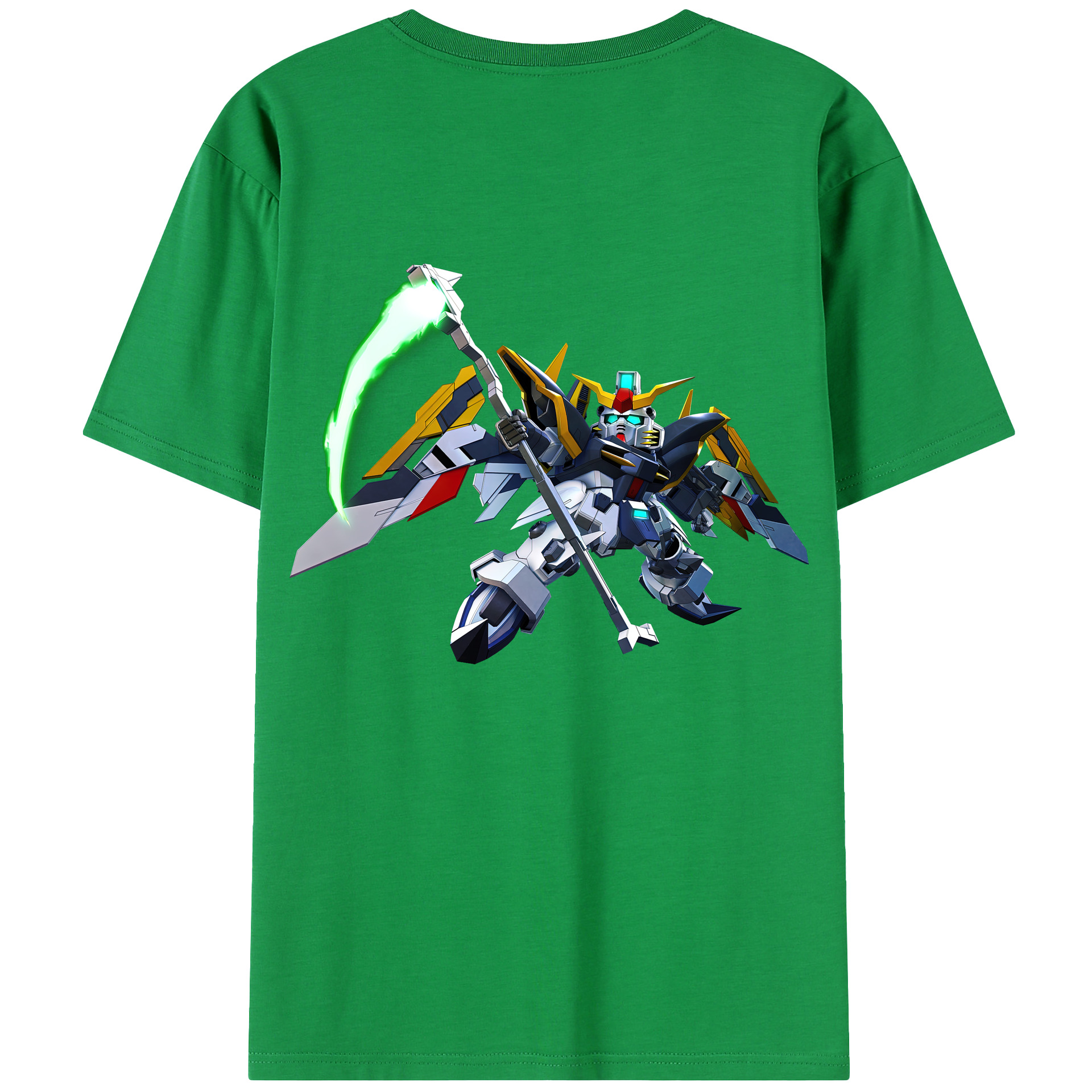 （画像用） 機動戦士ガンダム Mobile Suit Gundam 綿100％半袖Tシャツ（背面プリント）