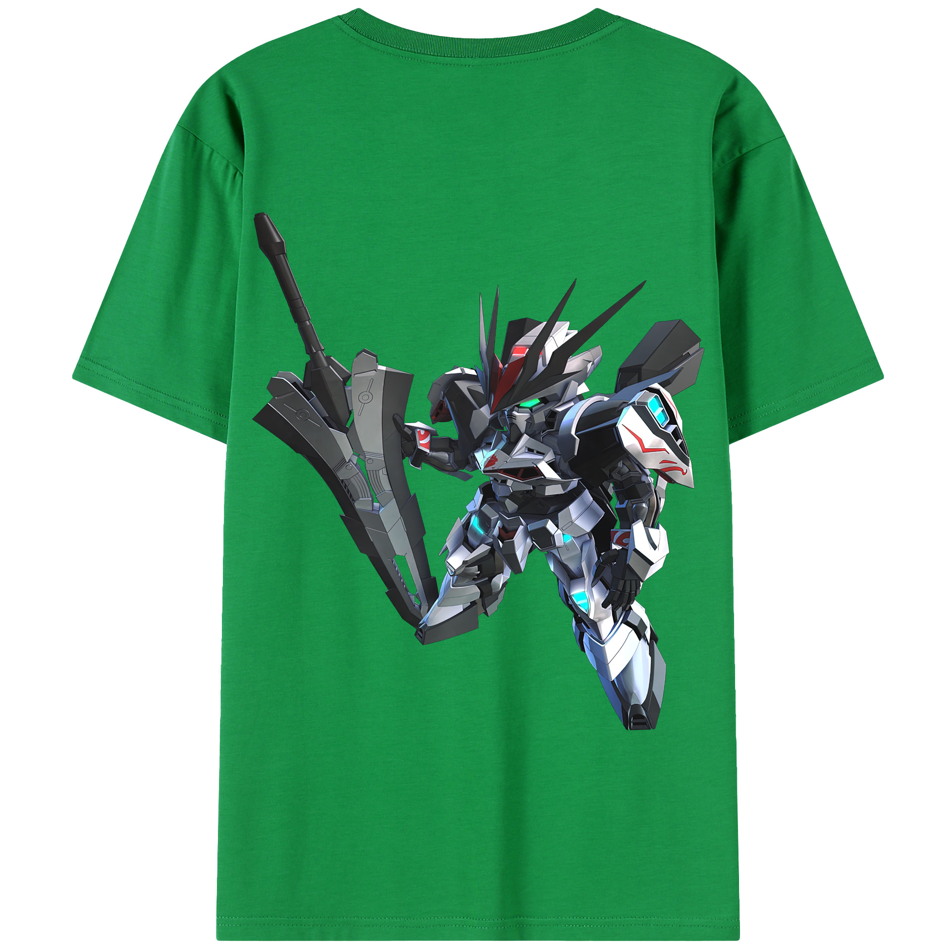（画像用） 機動戦士ガンダム Mobile Suit Gundam 綿100％半袖Tシャツ（背面プリント）