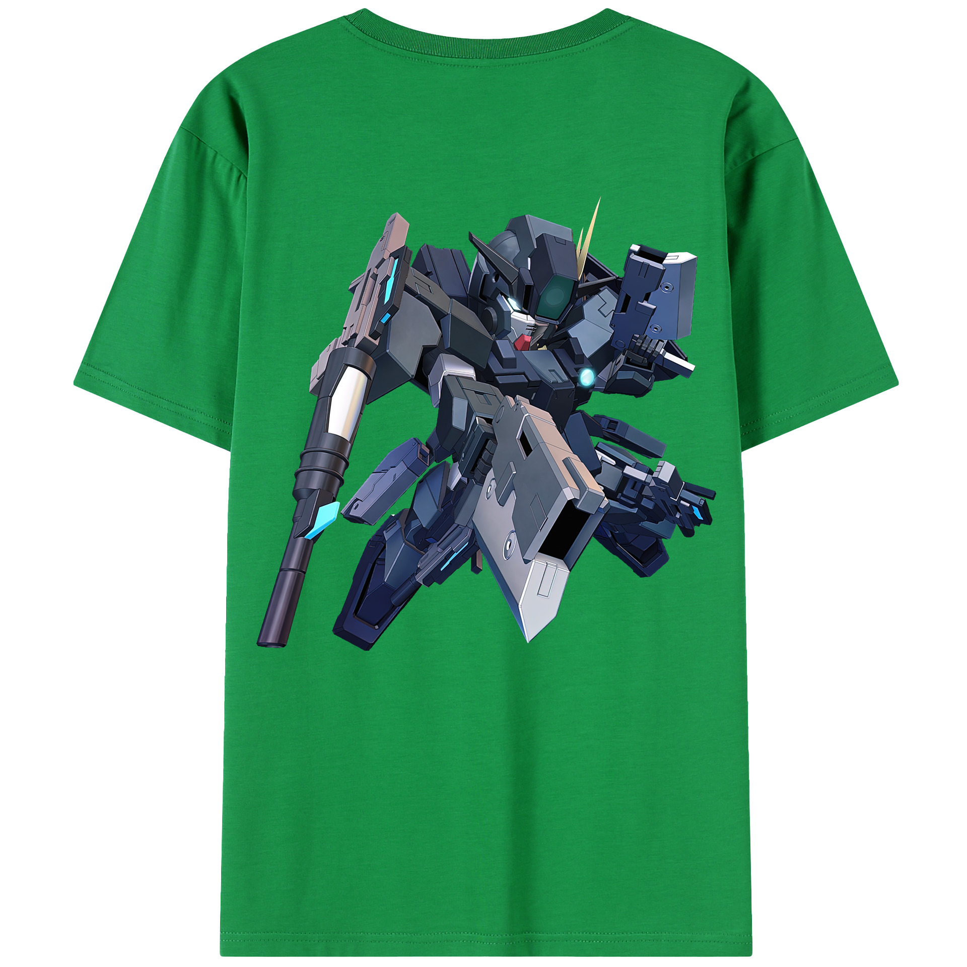 （画像用） 機動戦士ガンダム Mobile Suit Gundam 綿100％半袖Tシャツ（背面プリント）