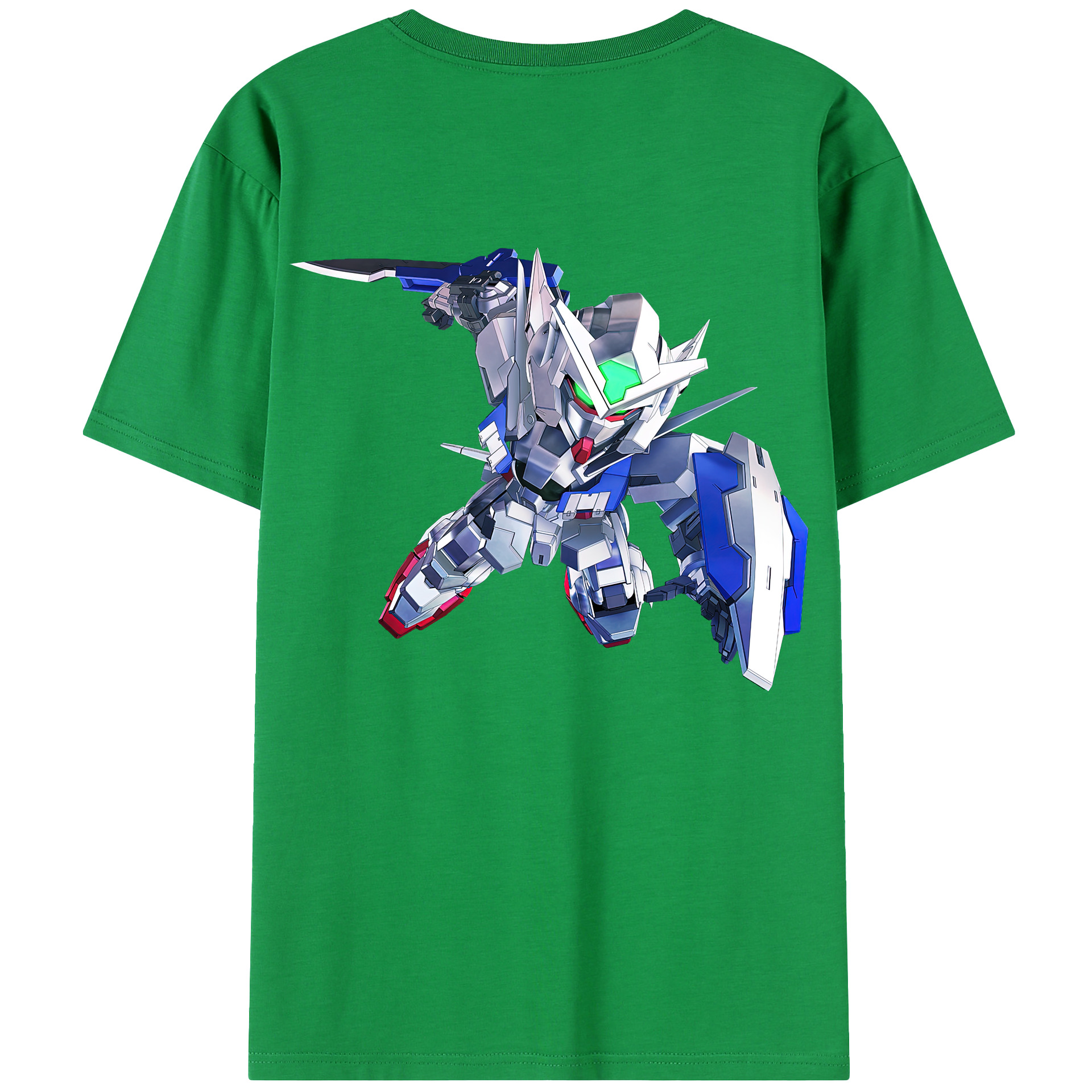 （画像用） 機動戦士ガンダム Mobile Suit Gundam 綿100％半袖Tシャツ（背面プリント）