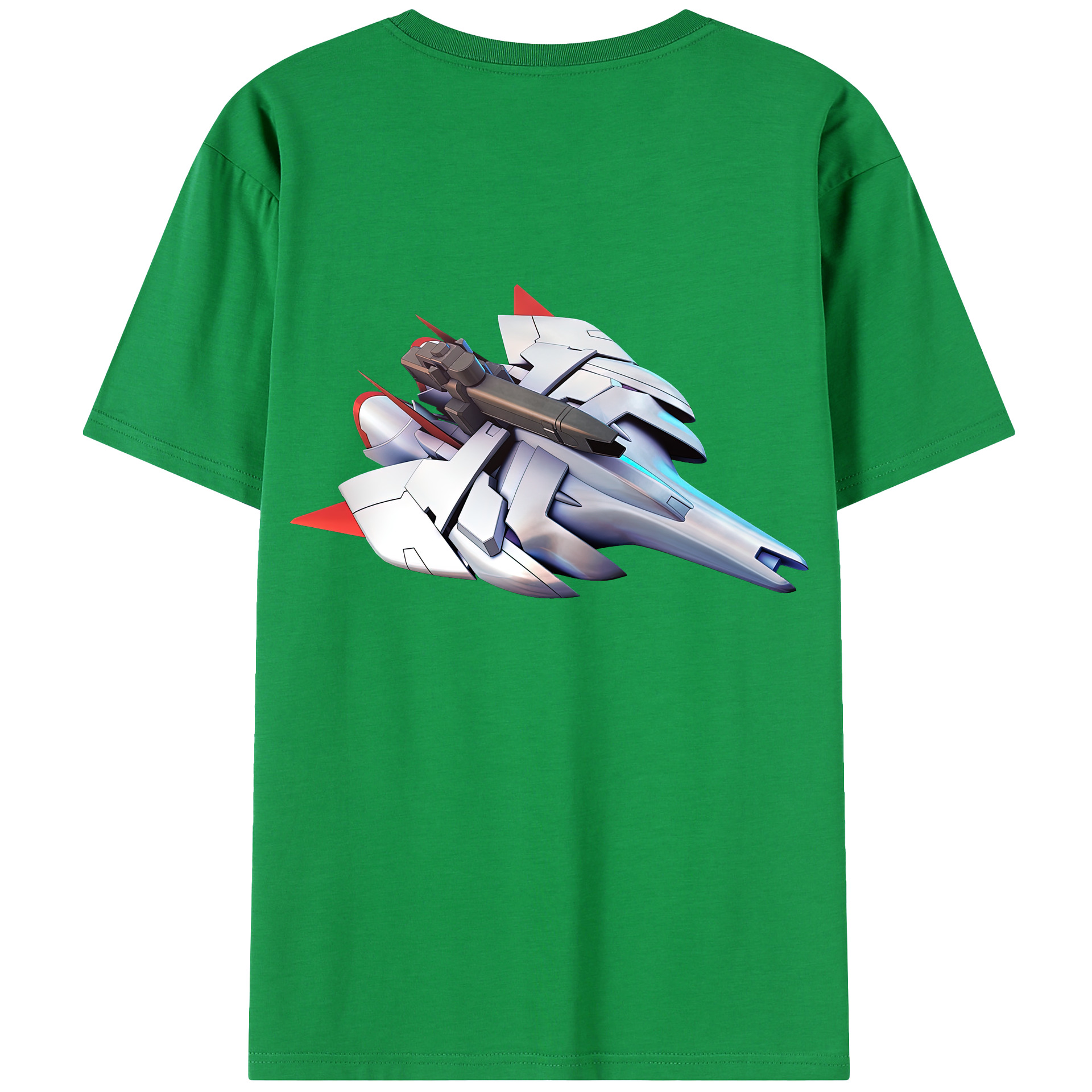 （画像用） 機動戦士ガンダム Mobile Suit Gundam 綿100％半袖Tシャツ（背面プリント）