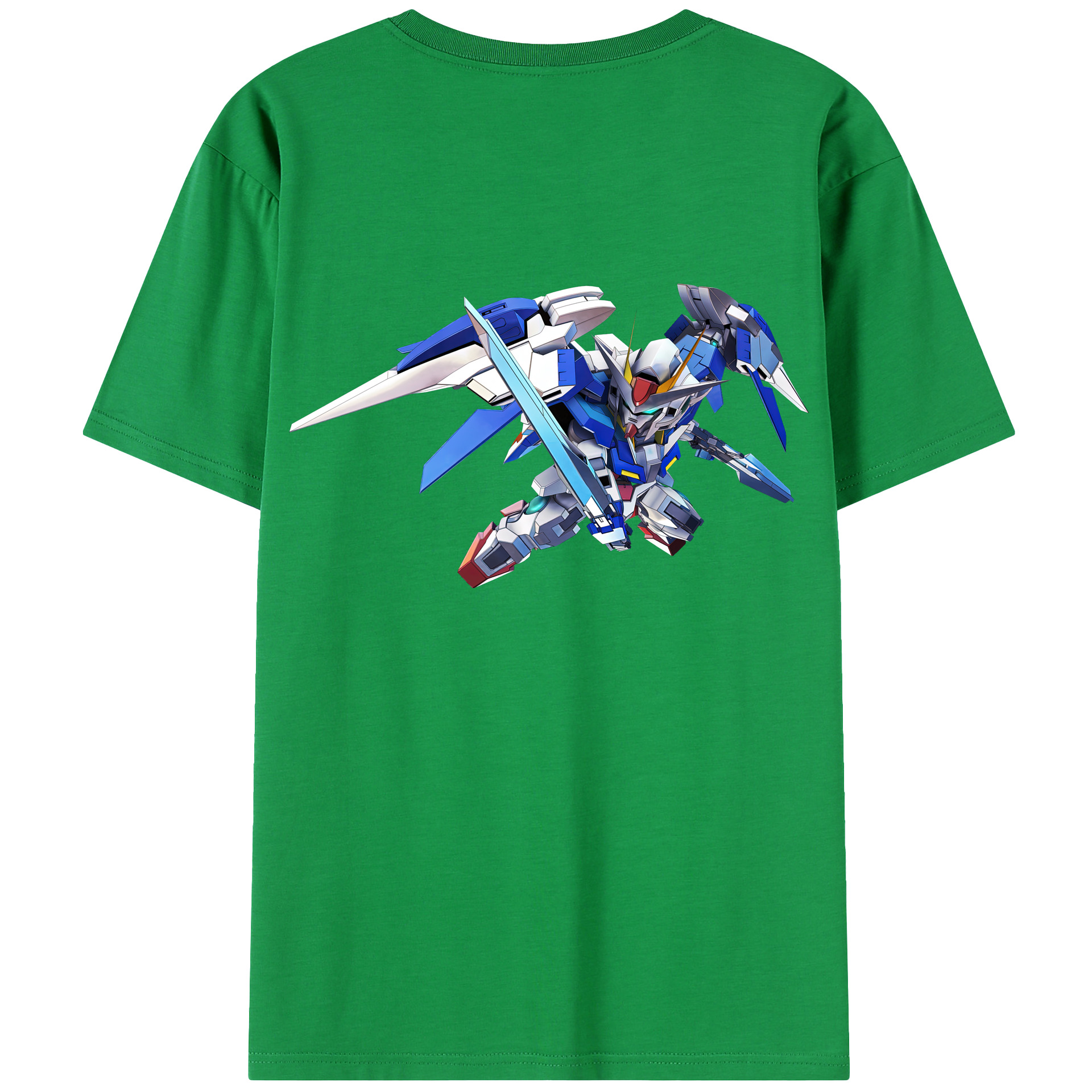 （画像用） 機動戦士ガンダム Mobile Suit Gundam 綿100％半袖Tシャツ（背面プリント）