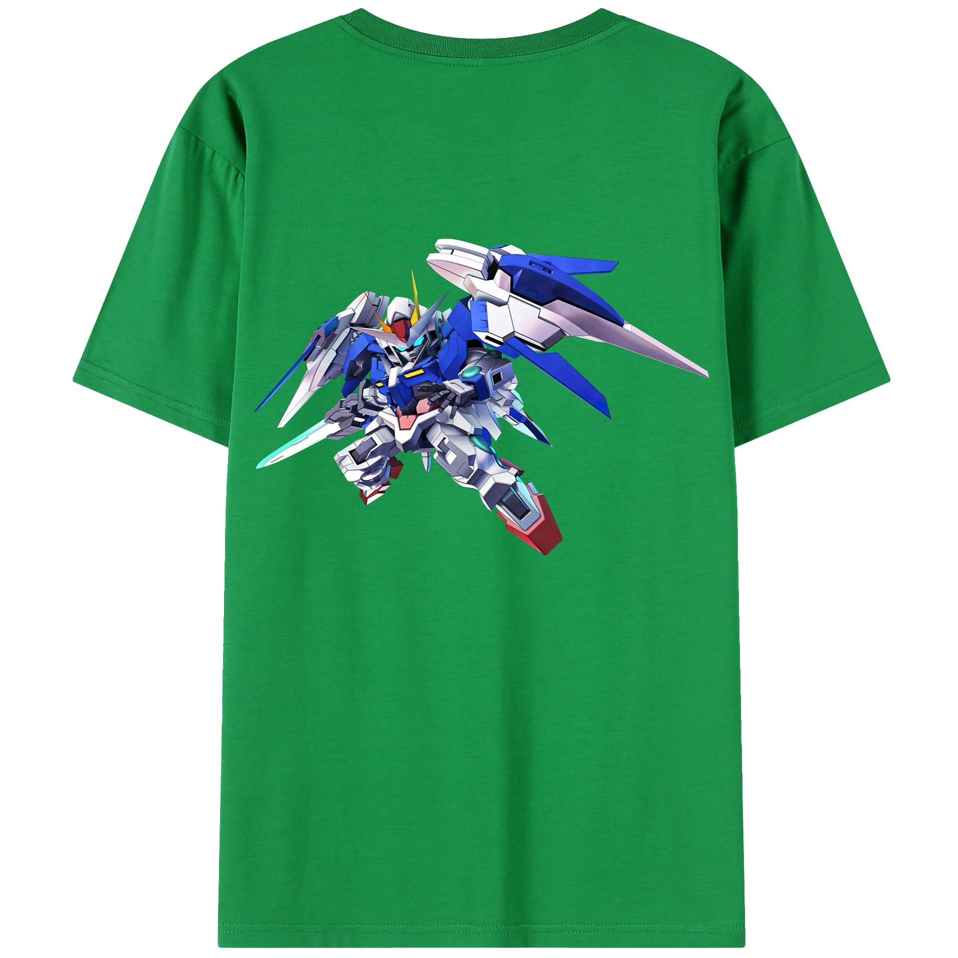 （画像用） 機動戦士ガンダム Mobile Suit Gundam 綿100％半袖Tシャツ（背面プリント）