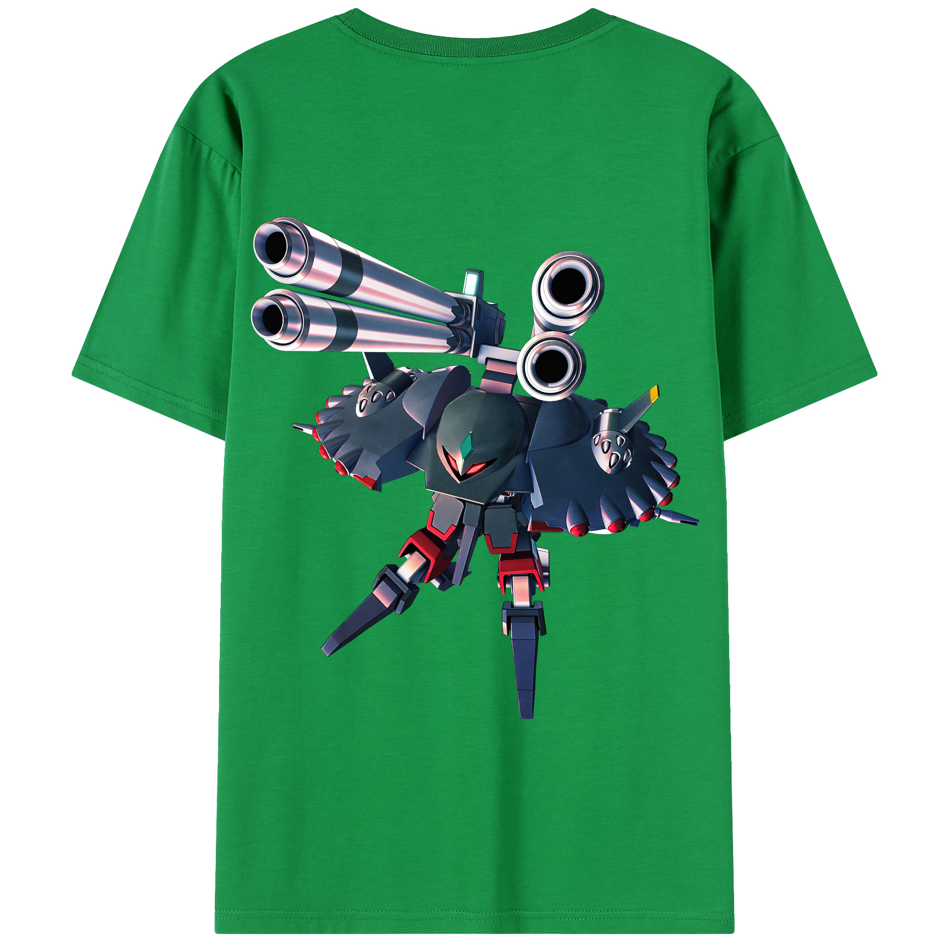 （画像用） 機動戦士ガンダム Mobile Suit Gundam 綿100％半袖Tシャツ（背面プリント）