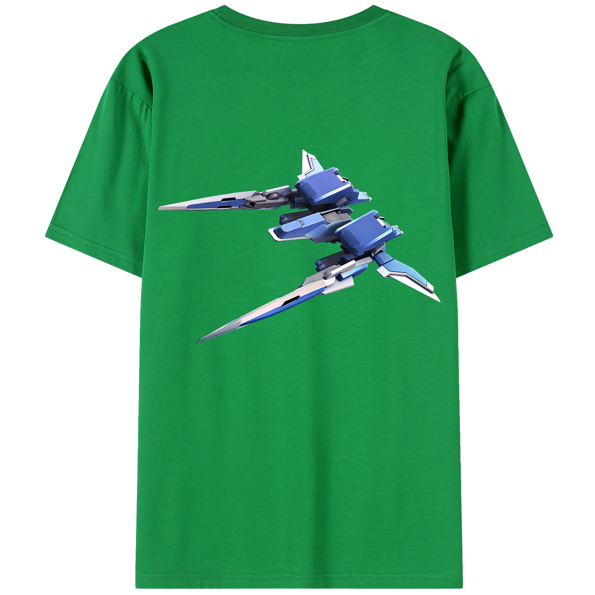 （画像用） 機動戦士ガンダム Mobile Suit Gundam 綿100％半袖Tシャツ（背面プリント）